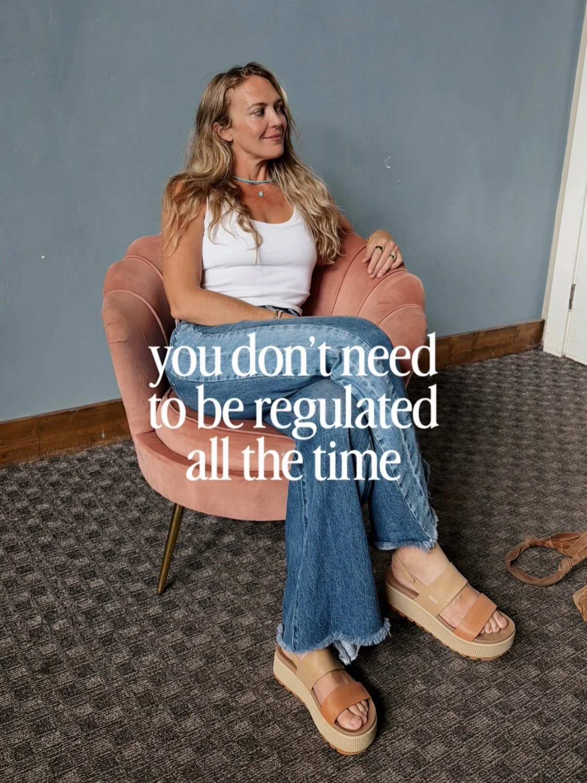I think we turned nervous system regulation into one more thing to perform.

One more box. One more state to hit. One more &ldquo;am I doing this right?&rdquo; And I really don&rsquo;t want one more &ldquo;should.&rdquo; 

But a regulated nervous sys