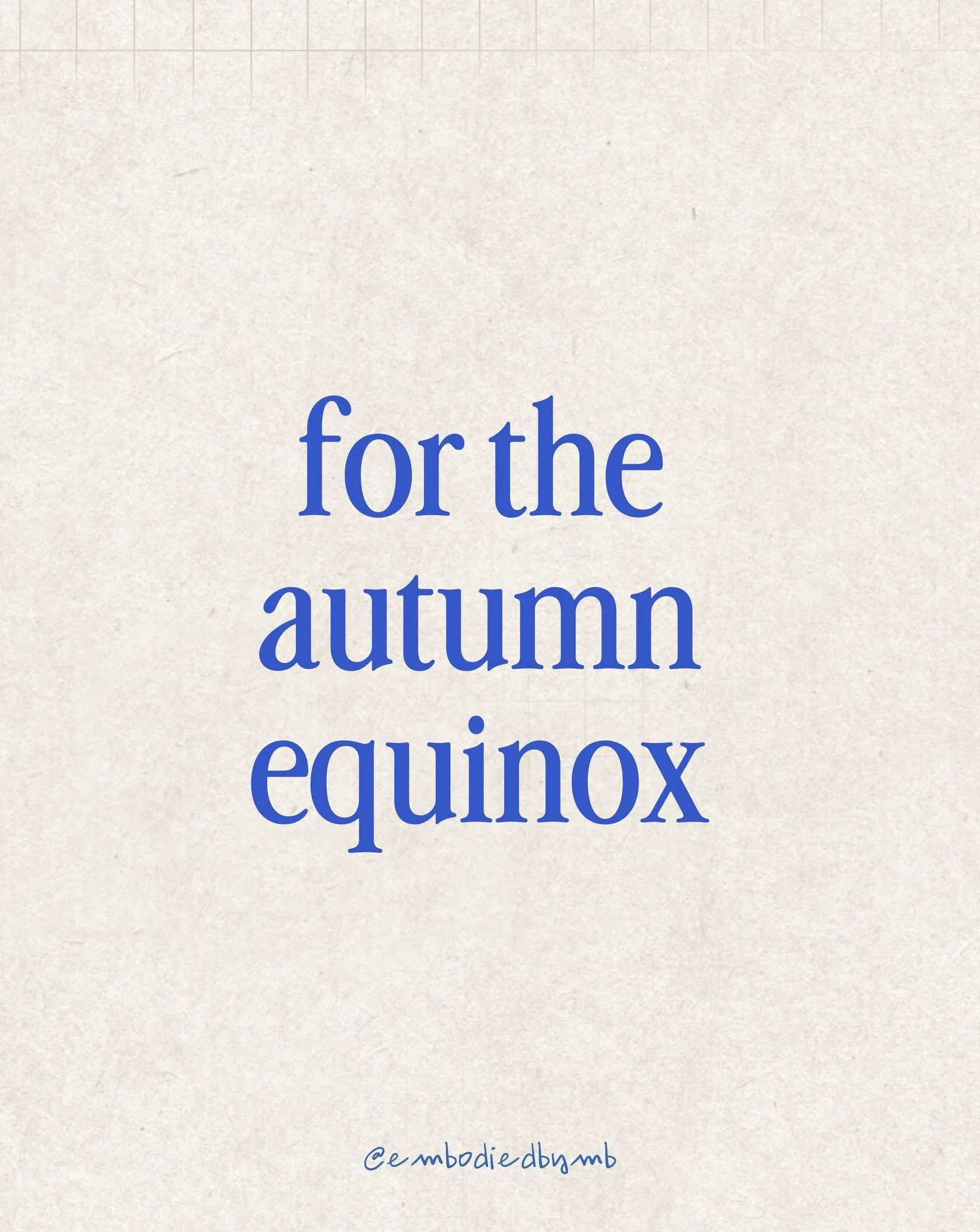Autumn asks us to slow down. And it always feels right on time for me. 

I love that the shift is subtle but apparent, especially up here in the mountains. It&rsquo;s more like the light shifting a few minutes earlier each day, until one morning you 