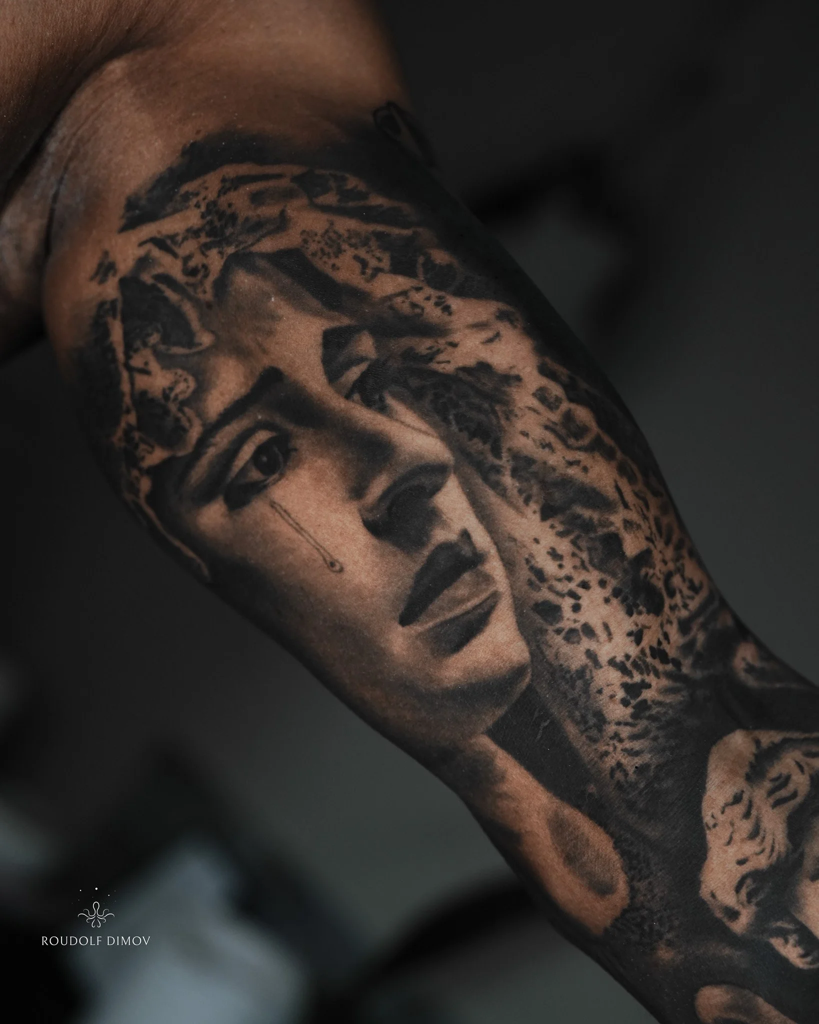 Dark Skin &amp; Black &amp; Grey Tattoos: My Approach to Contrast, Detail &amp; Healed Results