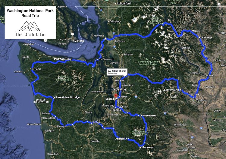 Road Trip All 3 National Parks in Washington State — The Grah Life