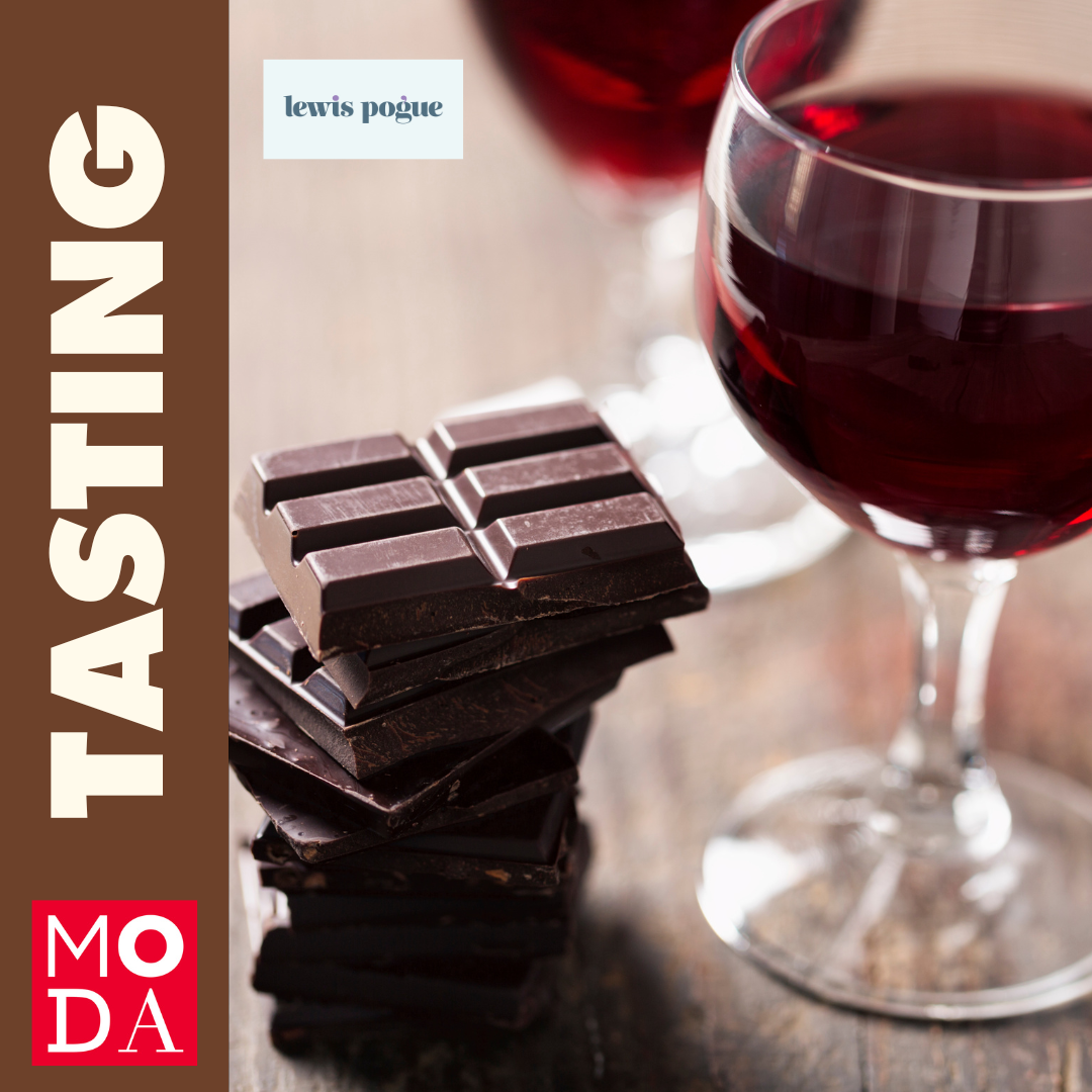 Tasting: Chocolate & Wine with Lewis Pogue Chocolate