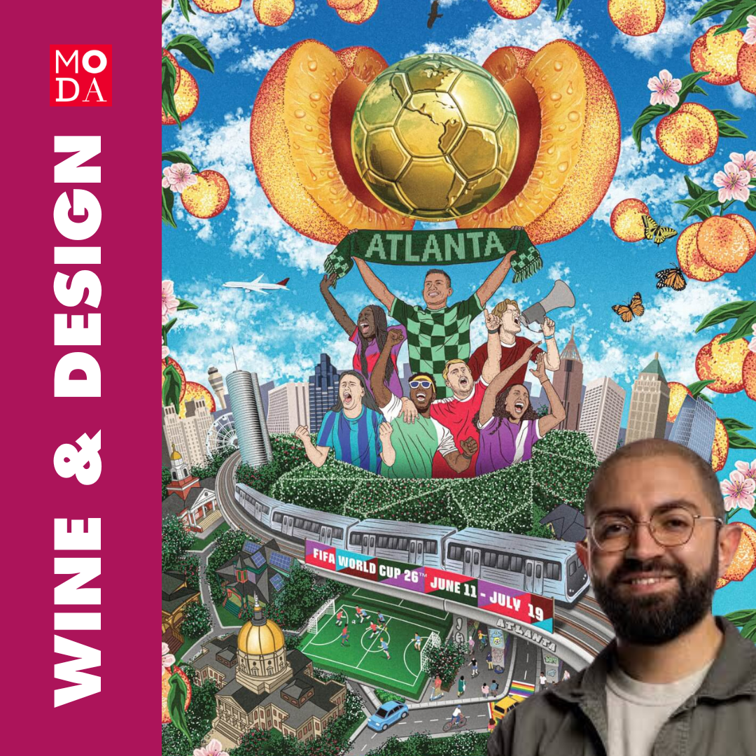 Wine &amp; Design: José Hadathy &amp; Atlanta’s FIFA World Cup Poster 