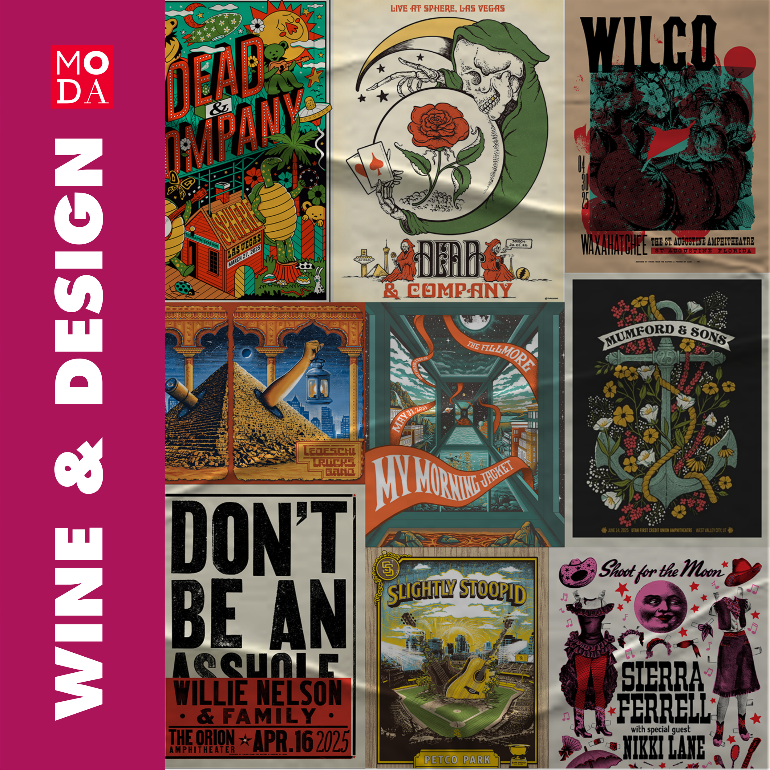 Visual Vibes: Rock Posters and The Atlanta Designers Who Shape Them