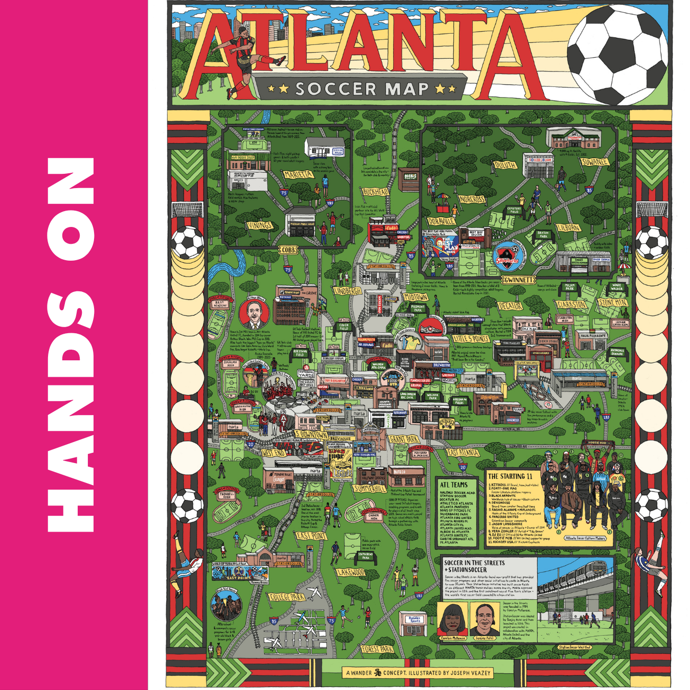 You Are Here: Atlanta Soccer Map&nbsp;