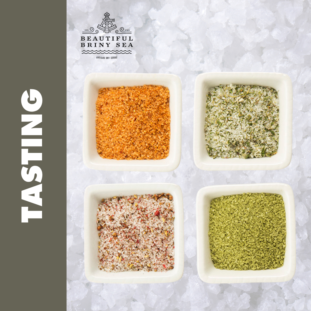 Beautiful Briny Sea: Salt Tasting and Blending with Suzi Sheffield