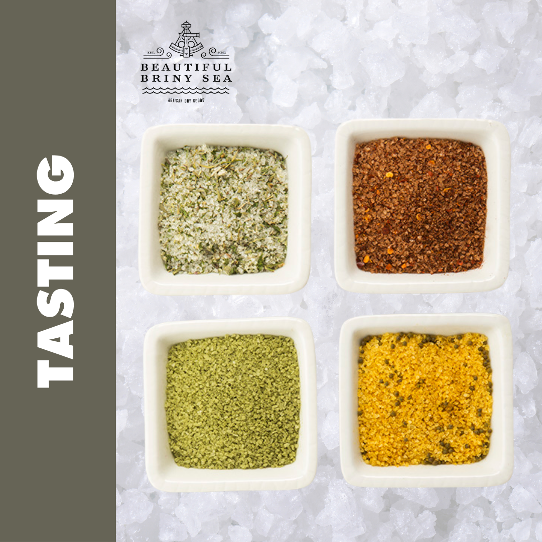 Beautiful Briny Sea: Salt Tasting and Blending with Suzi Sheffield
