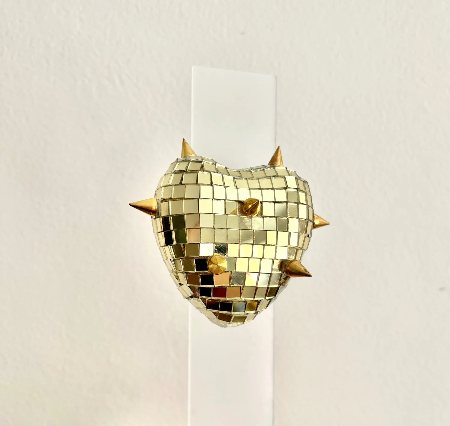 SPIKED DISCO HAIR CLIPS [GOLD] — ?⚔️? display picture 1