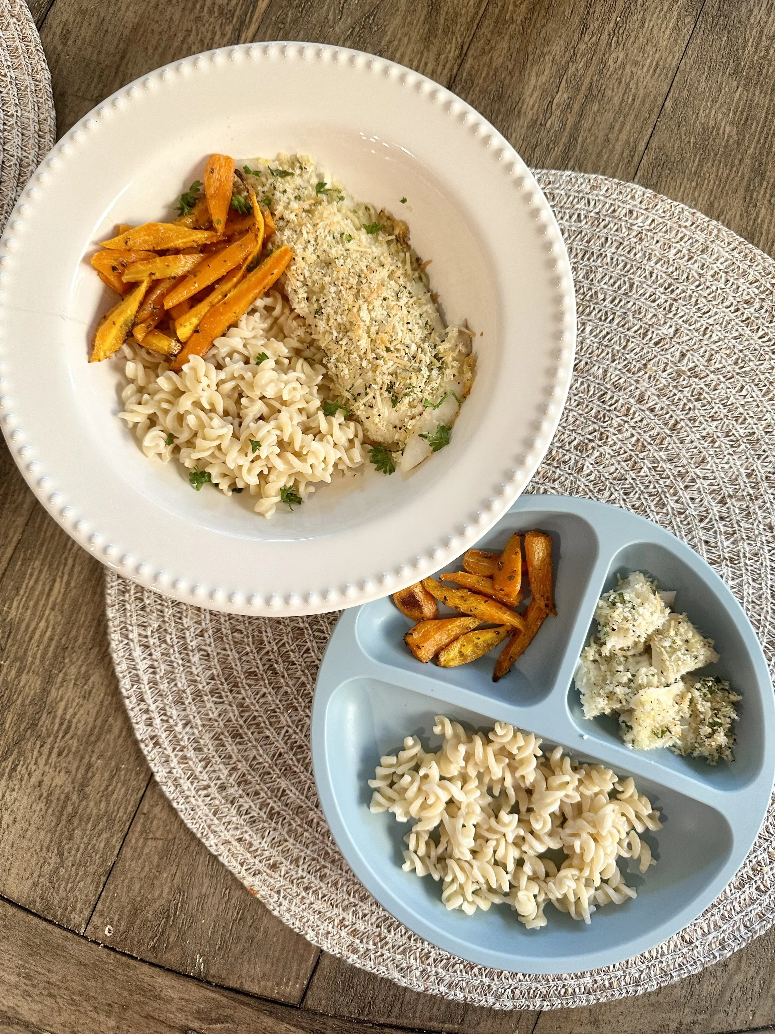 Parmesancrusted Tilapia — My Toddler's Kitchen