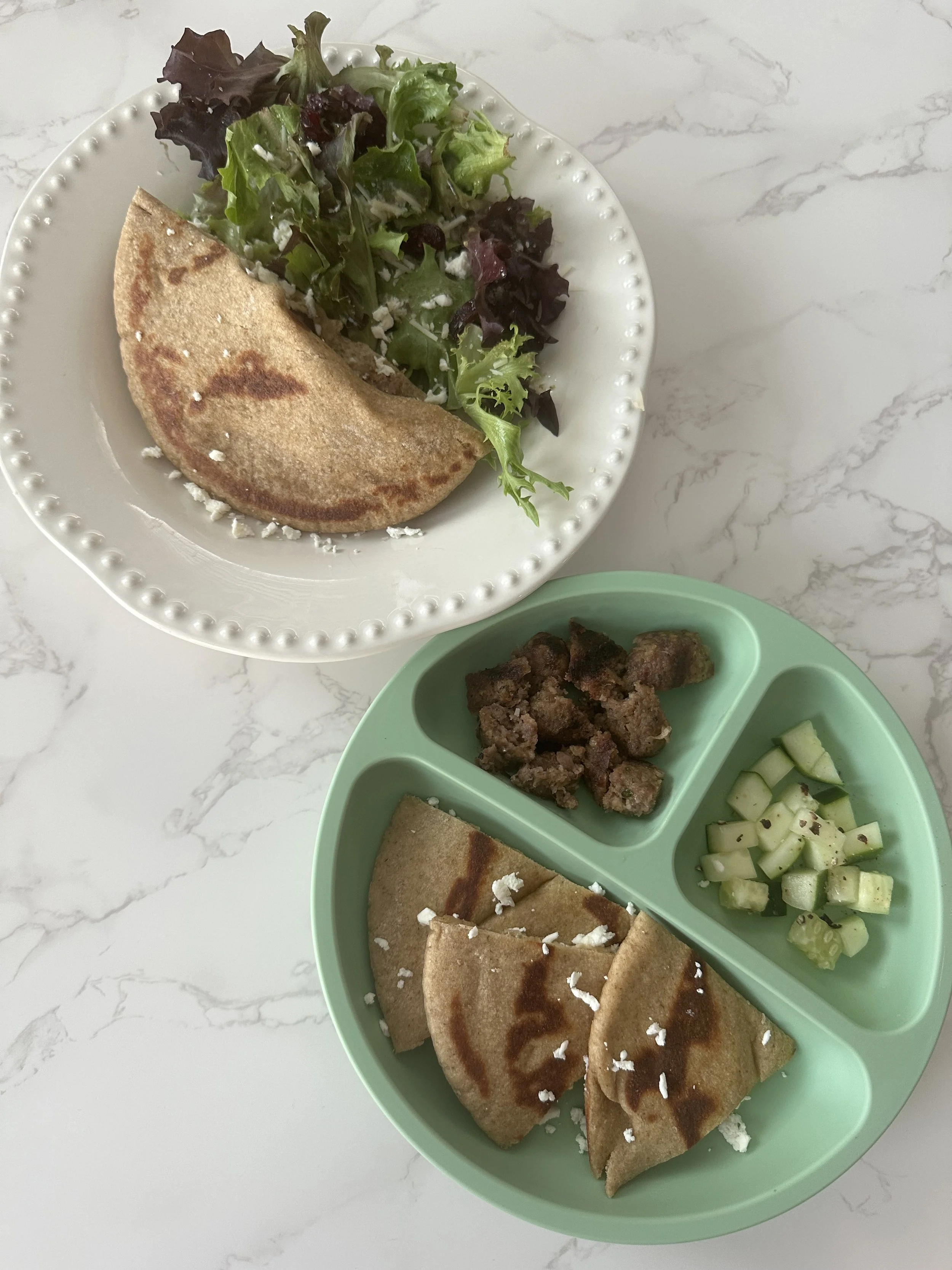 Mediterranean Pita Pockets — My Toddler's Kitchen