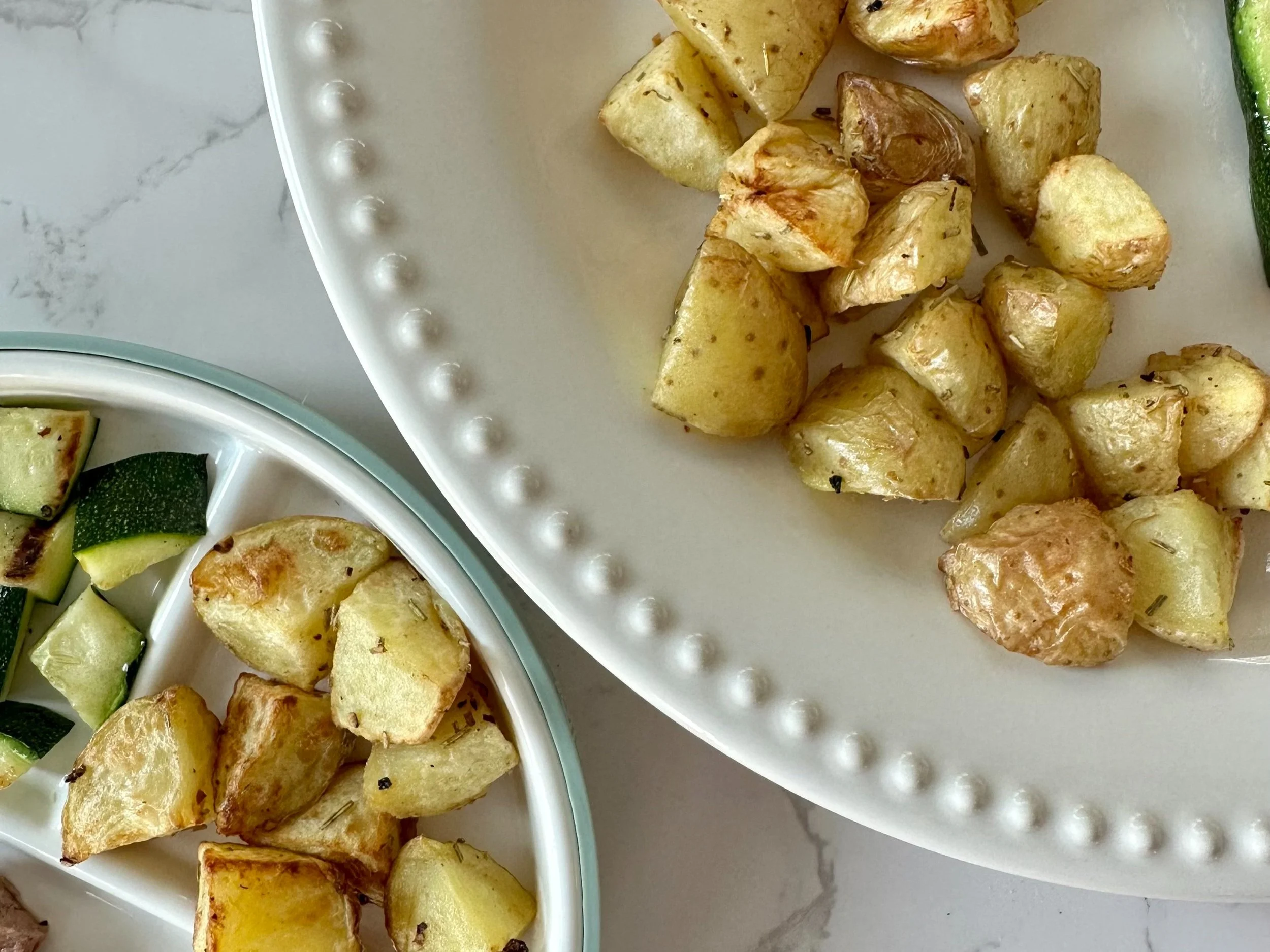 Crispy Air Fryer Golden Potatoes — My Toddler's Kitchen