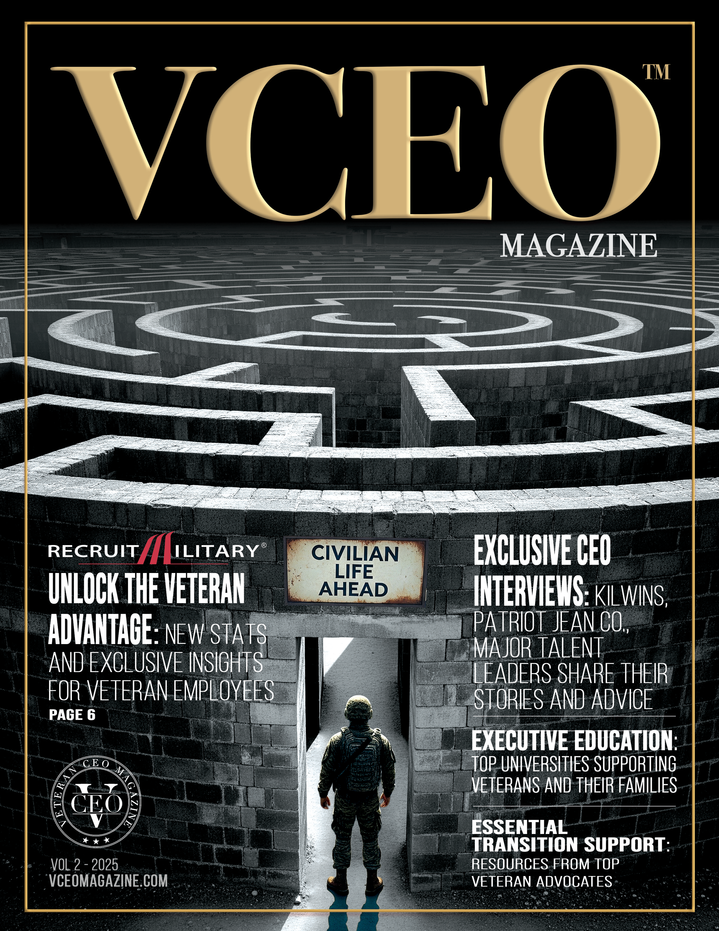 Veteran CEO Magazine Volume 2: The Executive Transition Playbook
