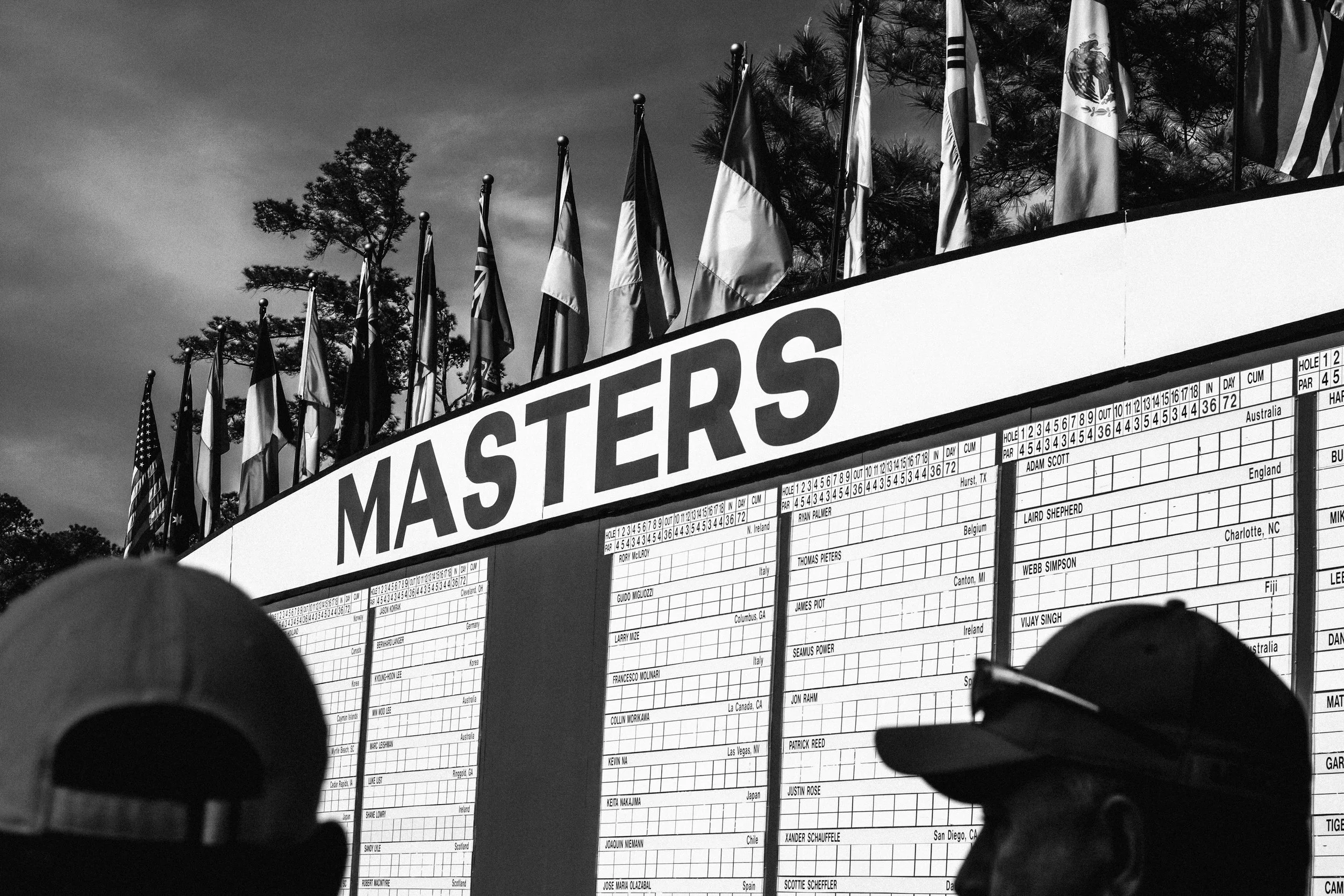 Augusta National Masters Tournament Leaderboard