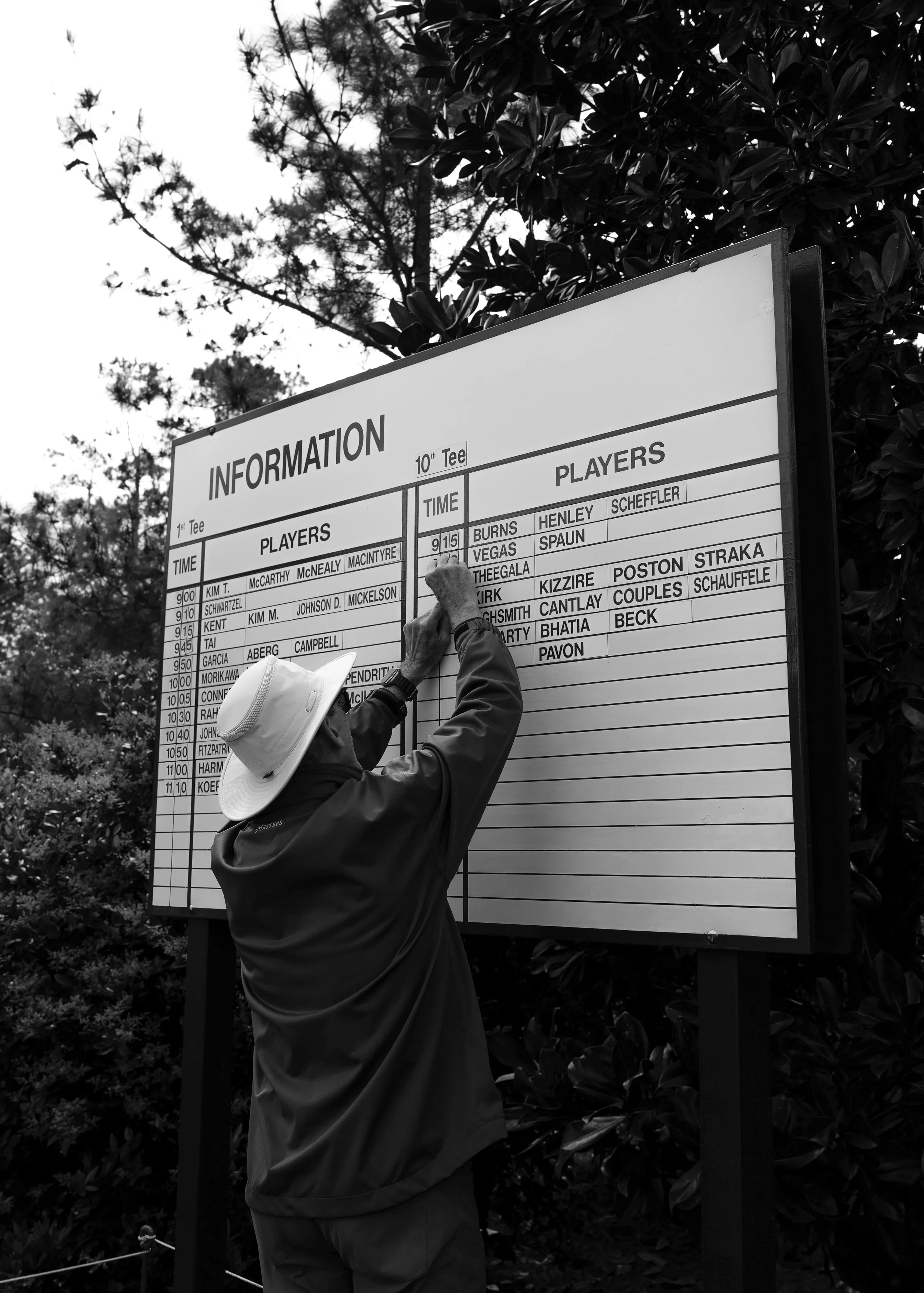 Augusta National Golf Club The Masters Leaderboard Information