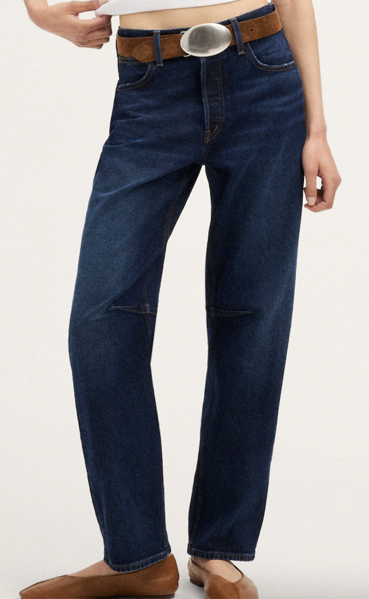 SEMI-CROPPED DENIM