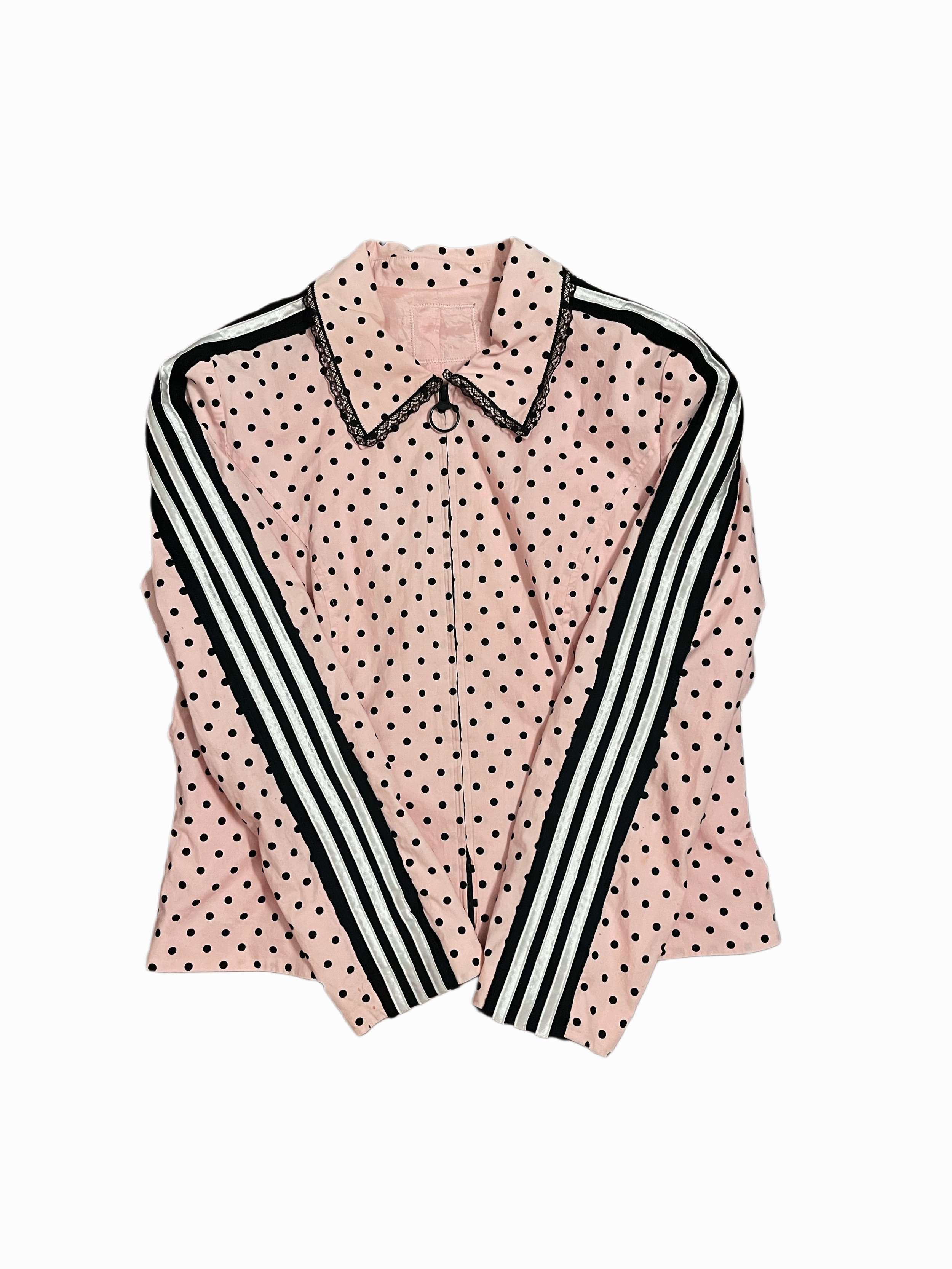 reworked adidas jacket