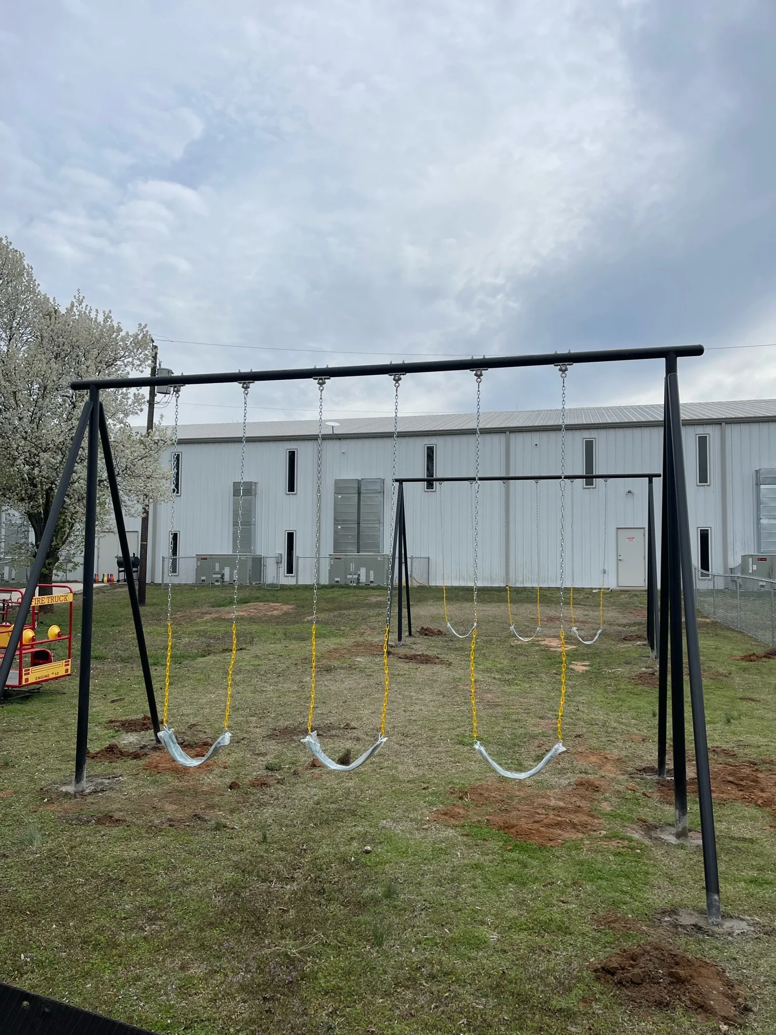 Real Steel Swing Sets