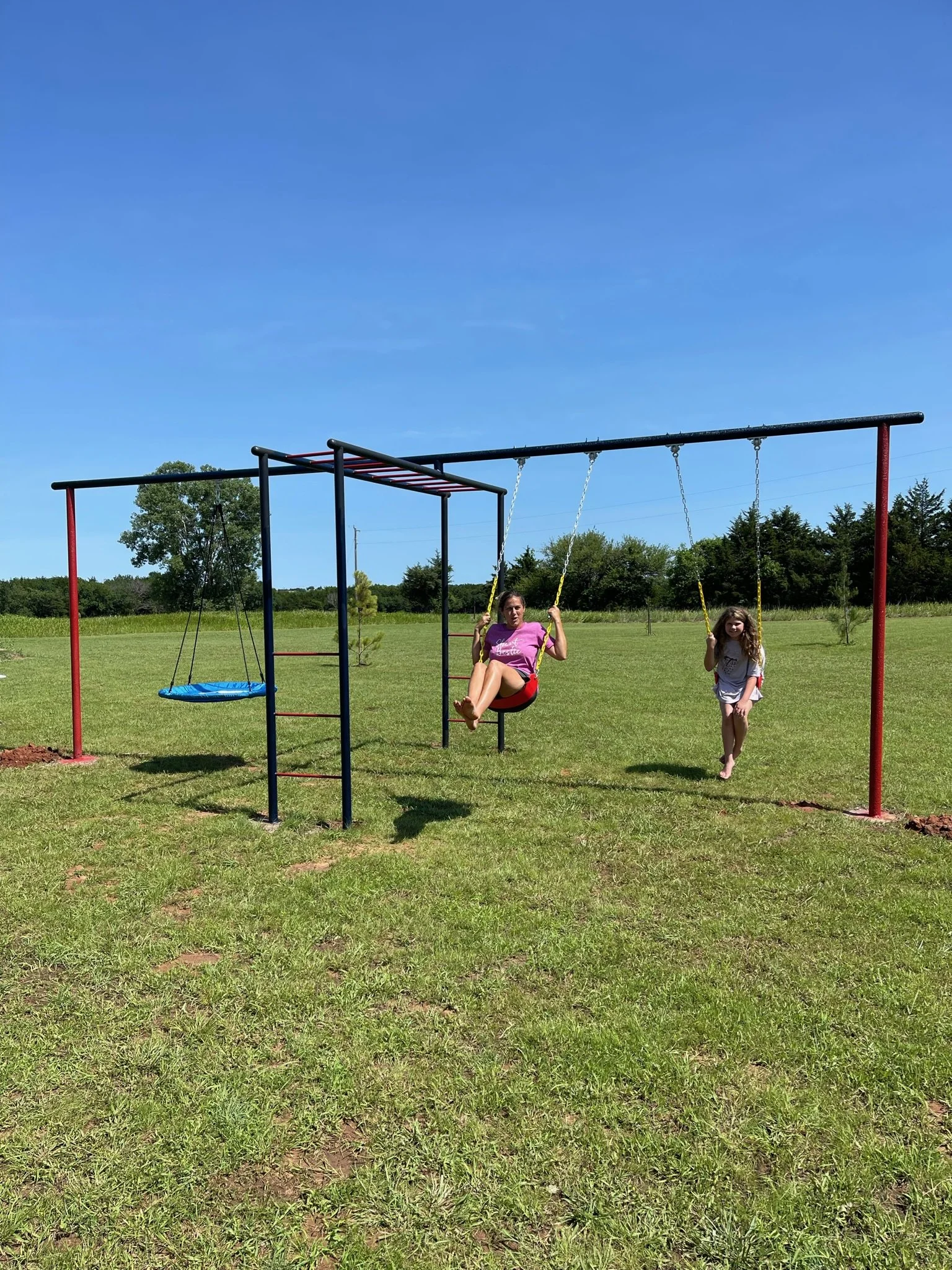 Real Steel Swing Sets