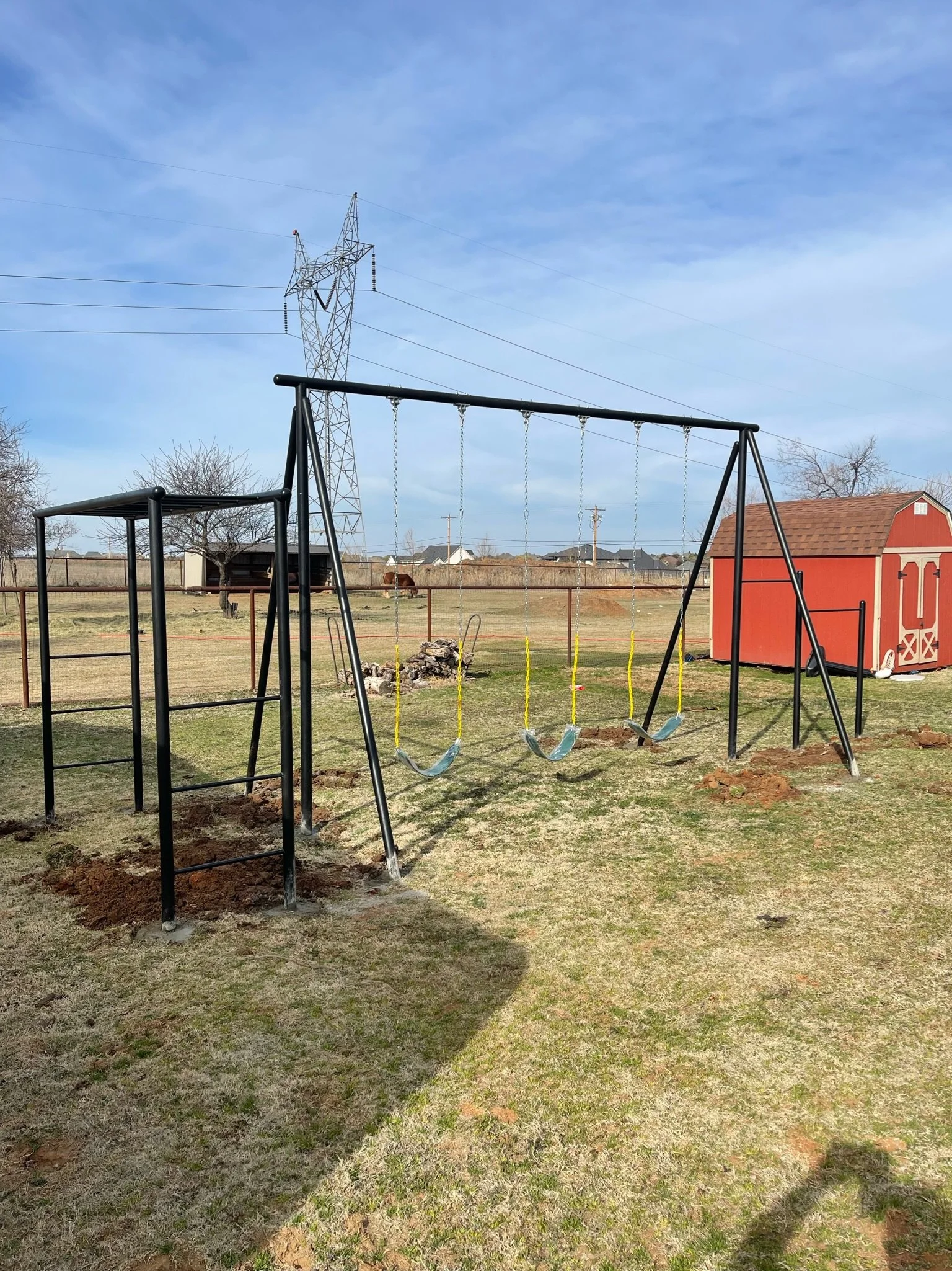 Real Steel Swing Sets