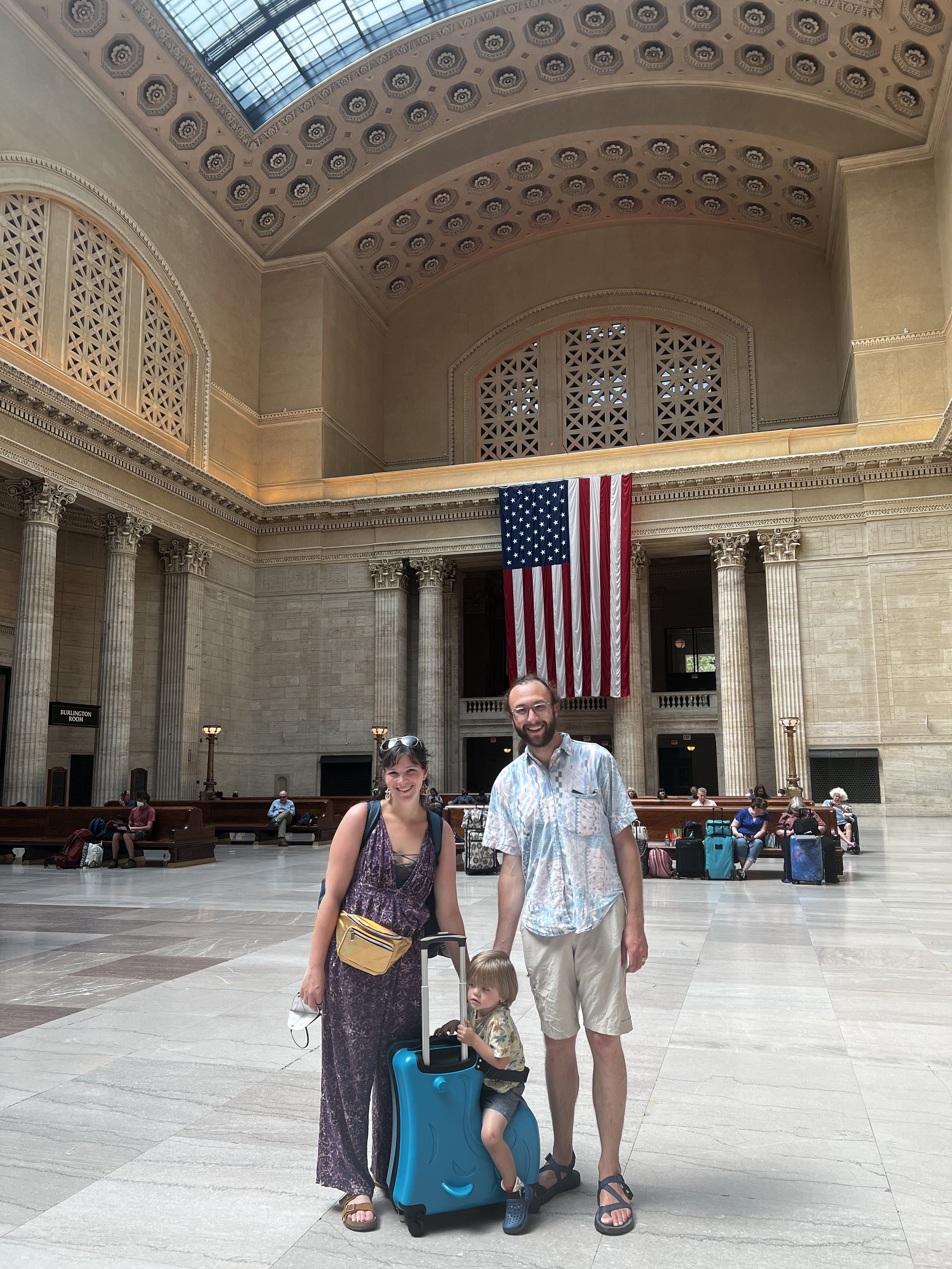 Chicage central Train Station, Chicago IL