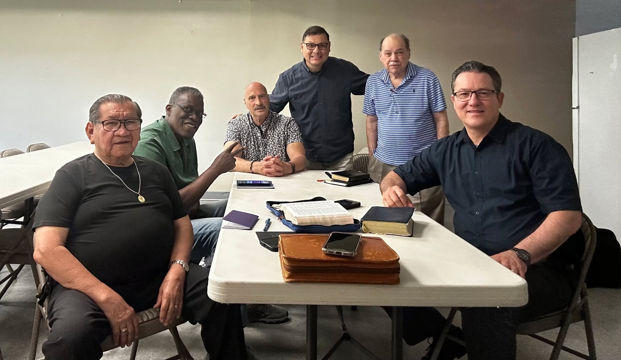 Our Hispanic Pastor Leadership Team gathered this week for a time of prayer and planning.
