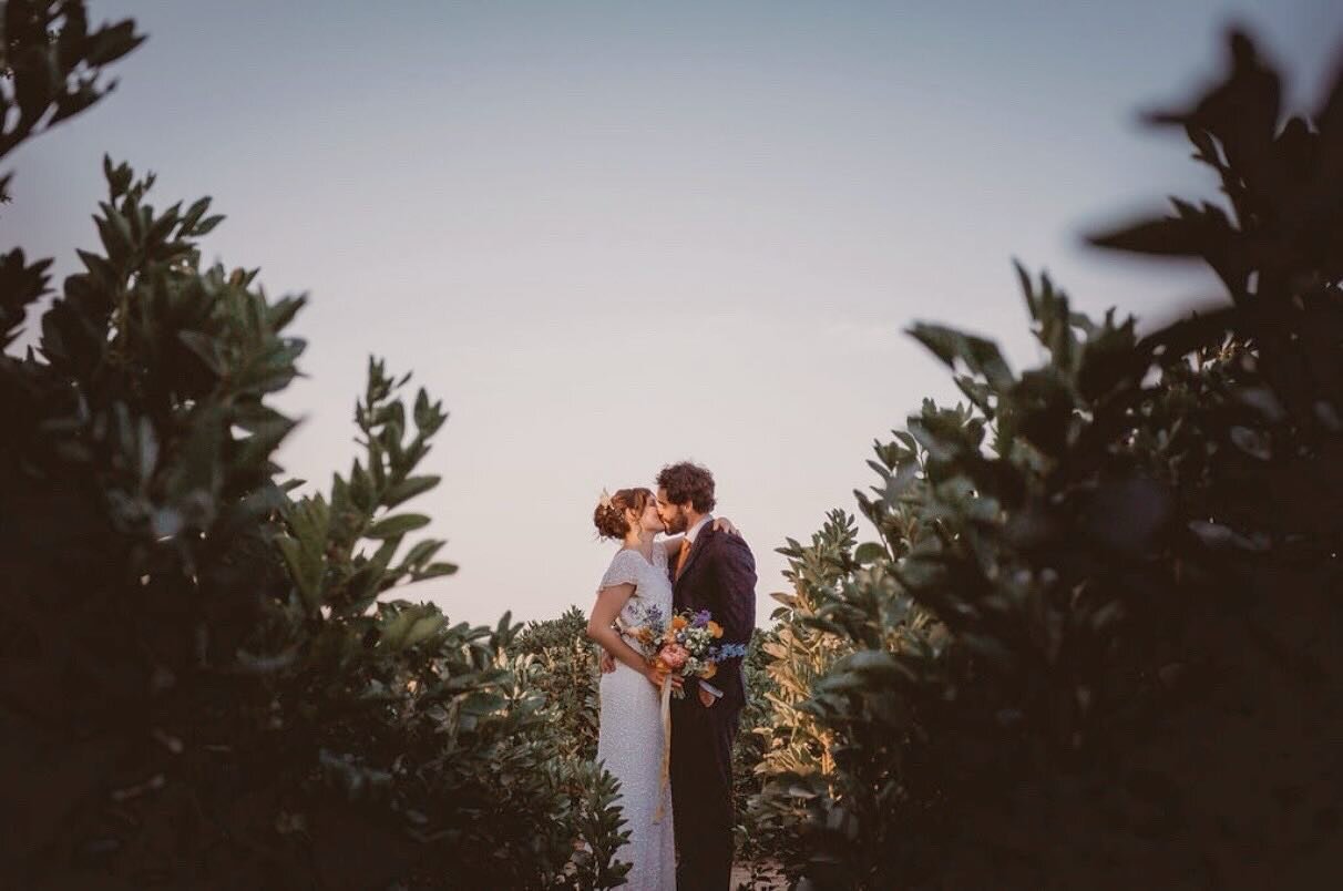 Flash back to this beautiful June wedding last year! Was such a delight to flower this wonderful couples low key wedding, the brief was colourful brights blues, oranges and yellows with a garden feeling, we had fun ✨ 
First wedding of the year next w