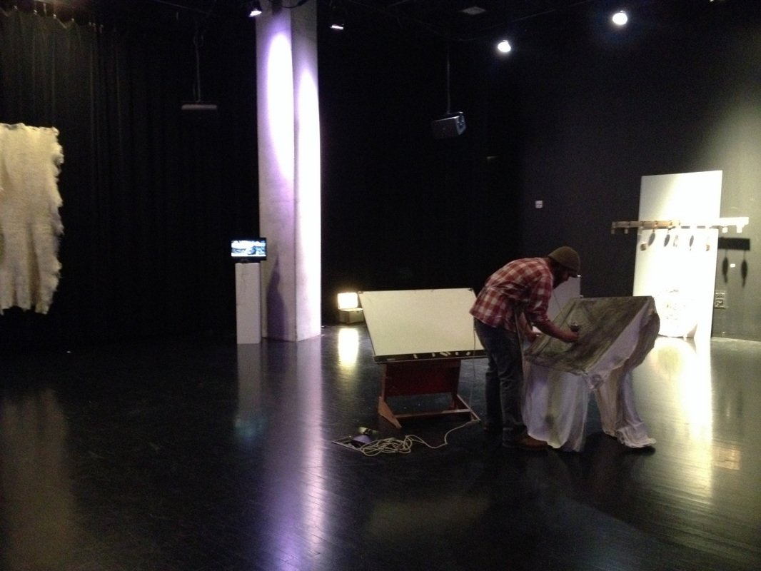 The Place in Which (performance still)