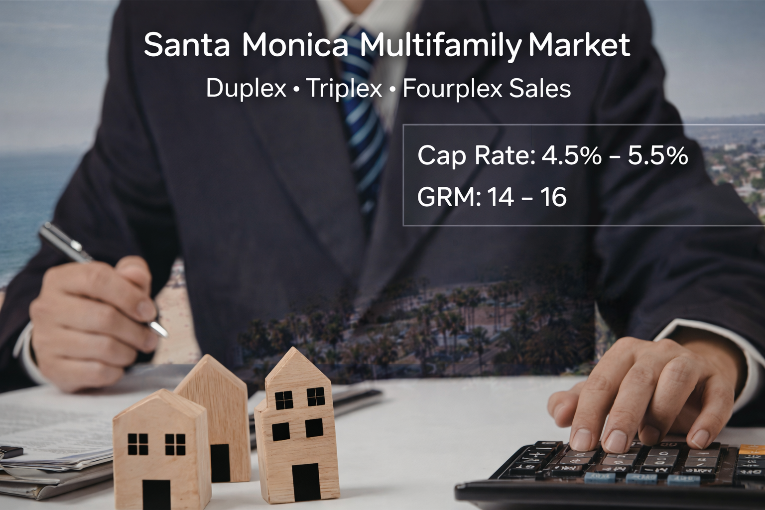 How Duplex, Triplex and Fourplex Properties Are Valued in Santa Monica (Cap Rates and Real Sales Data)