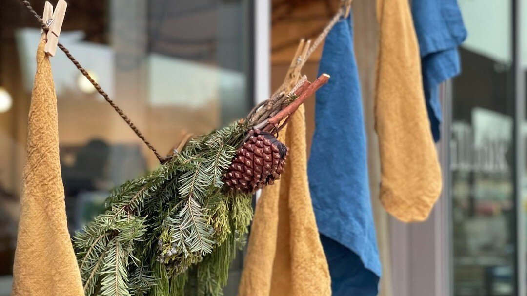 We're excited to launch our first custom line of kitchen linens. Here's a sneak peak of what's to come from @hillfolkshop.