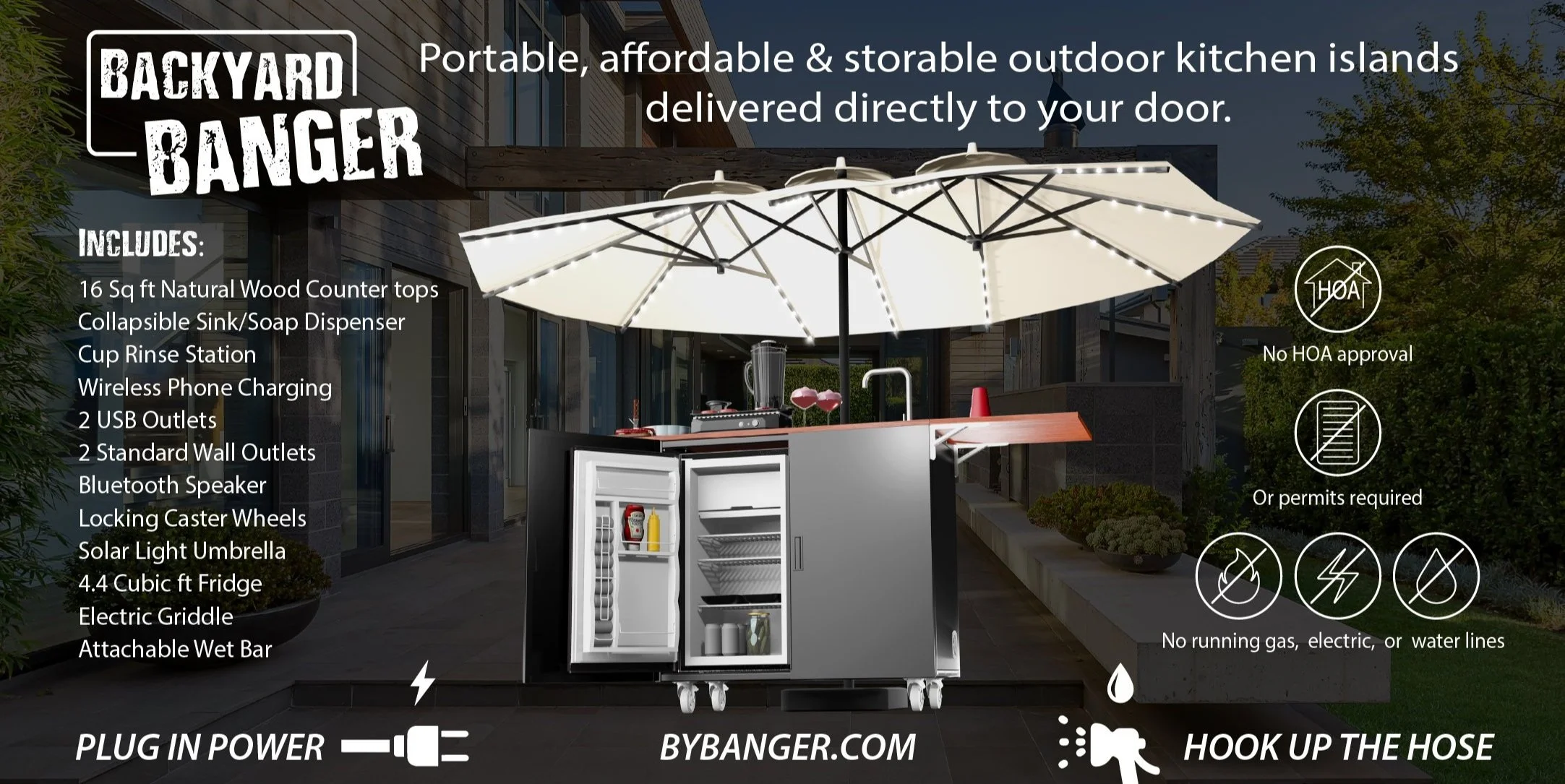 Backyard Banger - Outdoor Kitchen