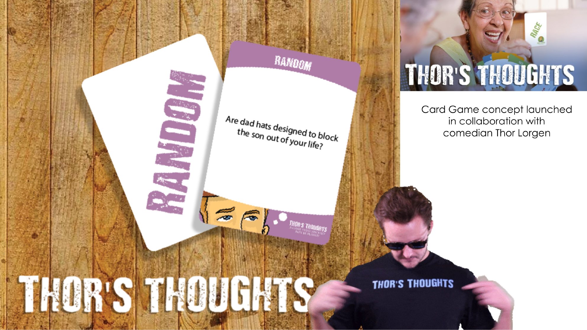 Thor's Thoughts - Comedy Card Game