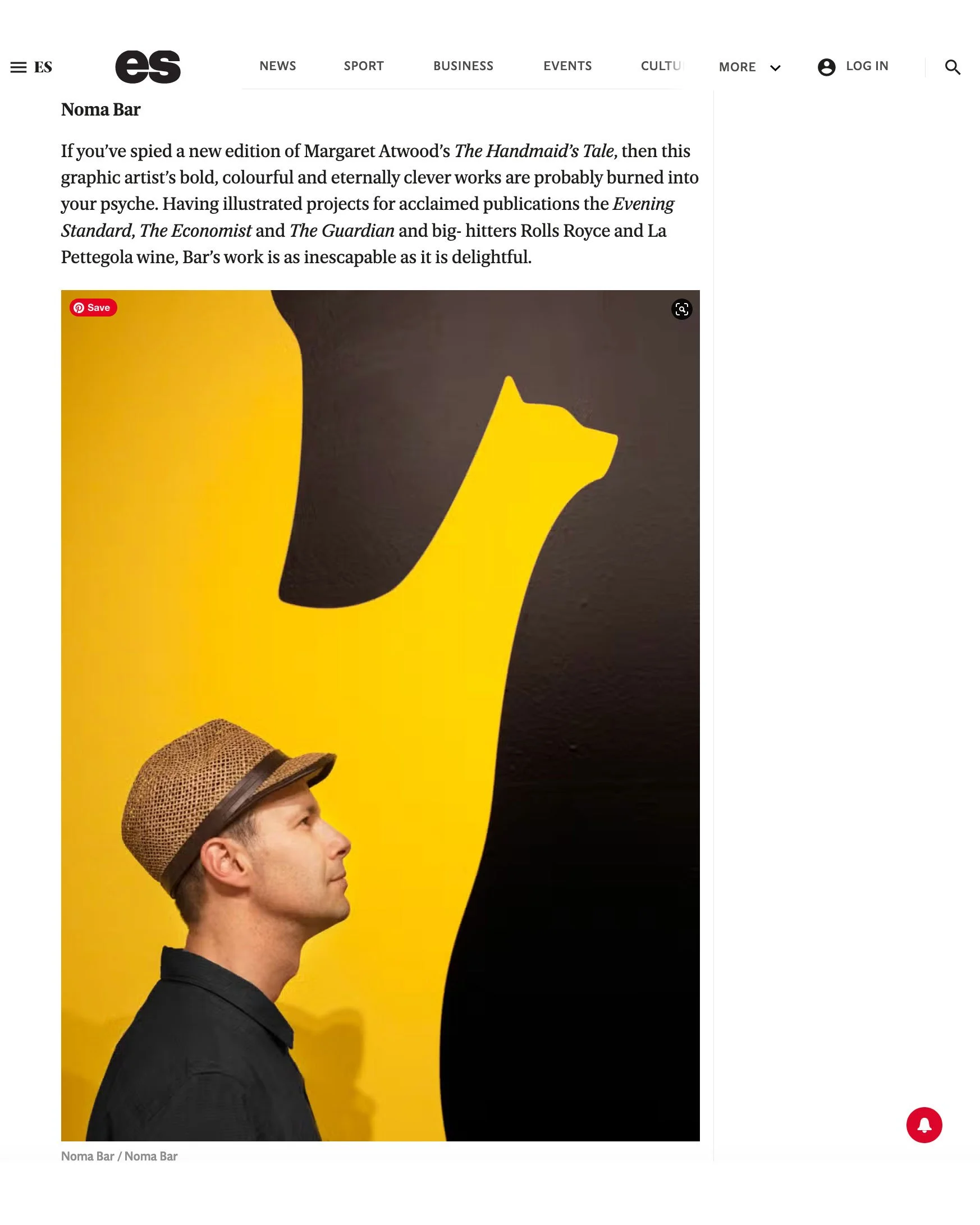 Noma Bar - London Art Power List 