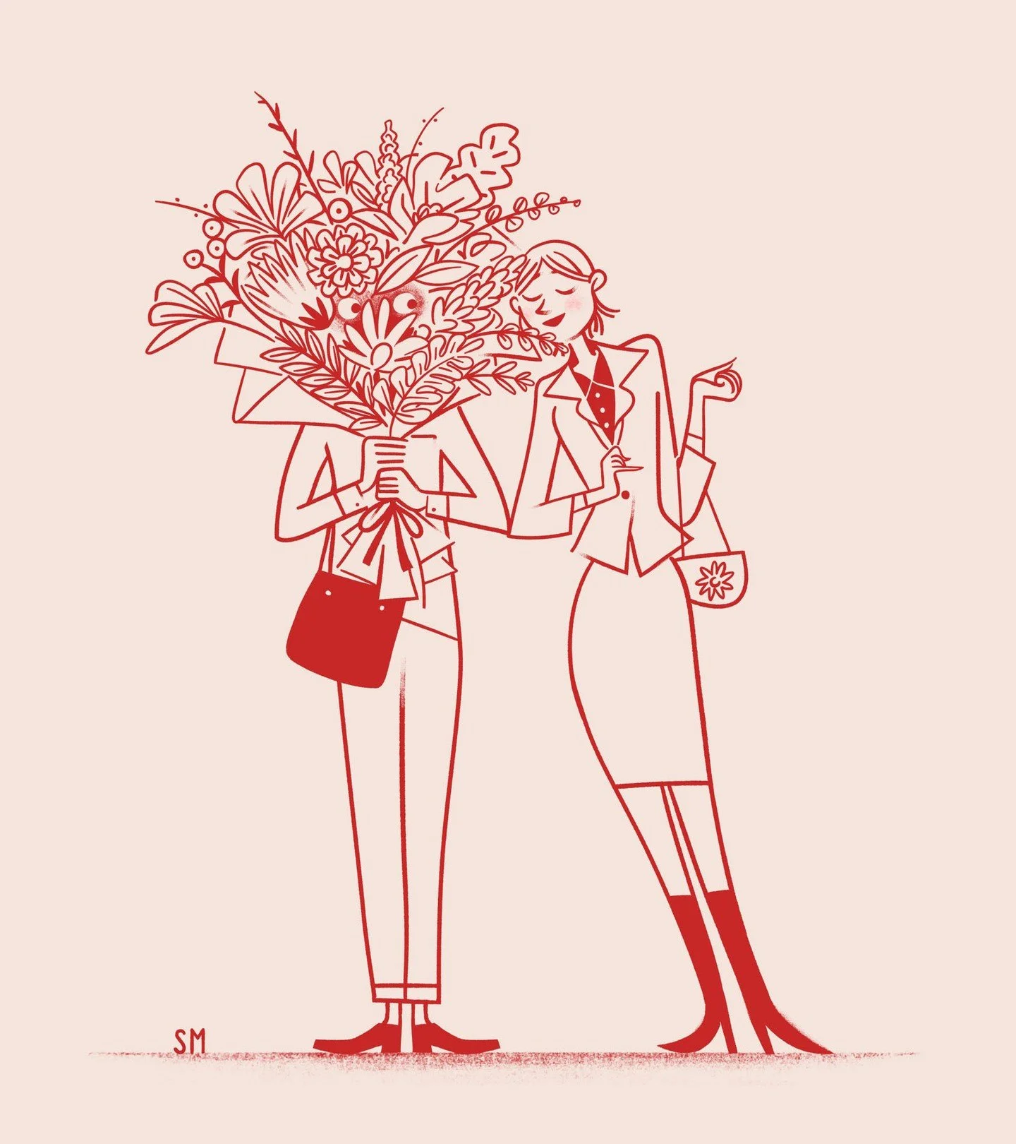 Simone Massoni x Flowers For The People

The illustrations by @simonemassoni anchored a brand refresh for Mick Payment's @flowersforthepeople in Seattle. 

Working with nice people at @people.people.studio together to build a cohesive identity that b