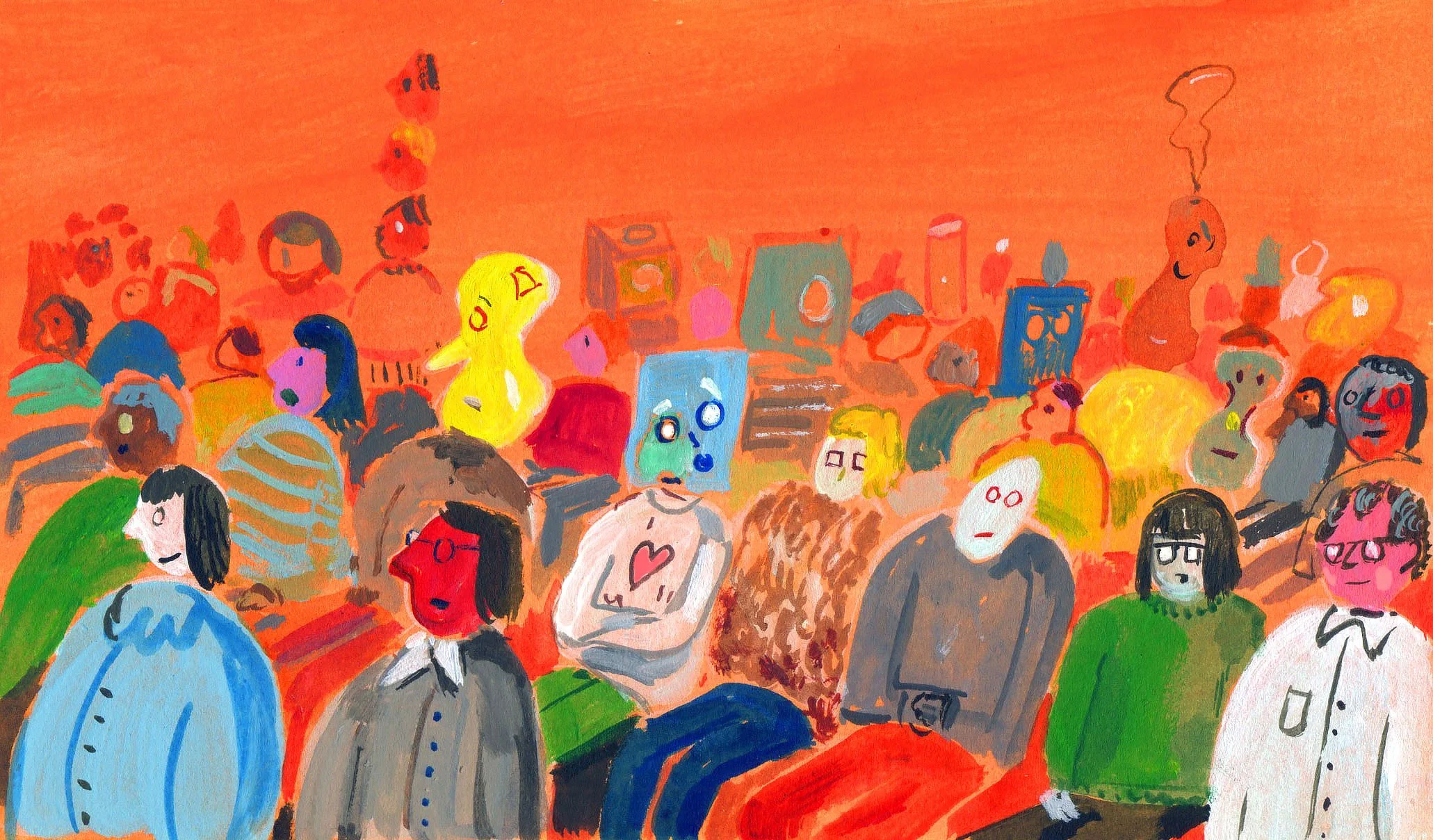 Hand Drawn Illustration: Why Rob Nicol is a Refreshing Antidote to "Gray Goo" Illustration