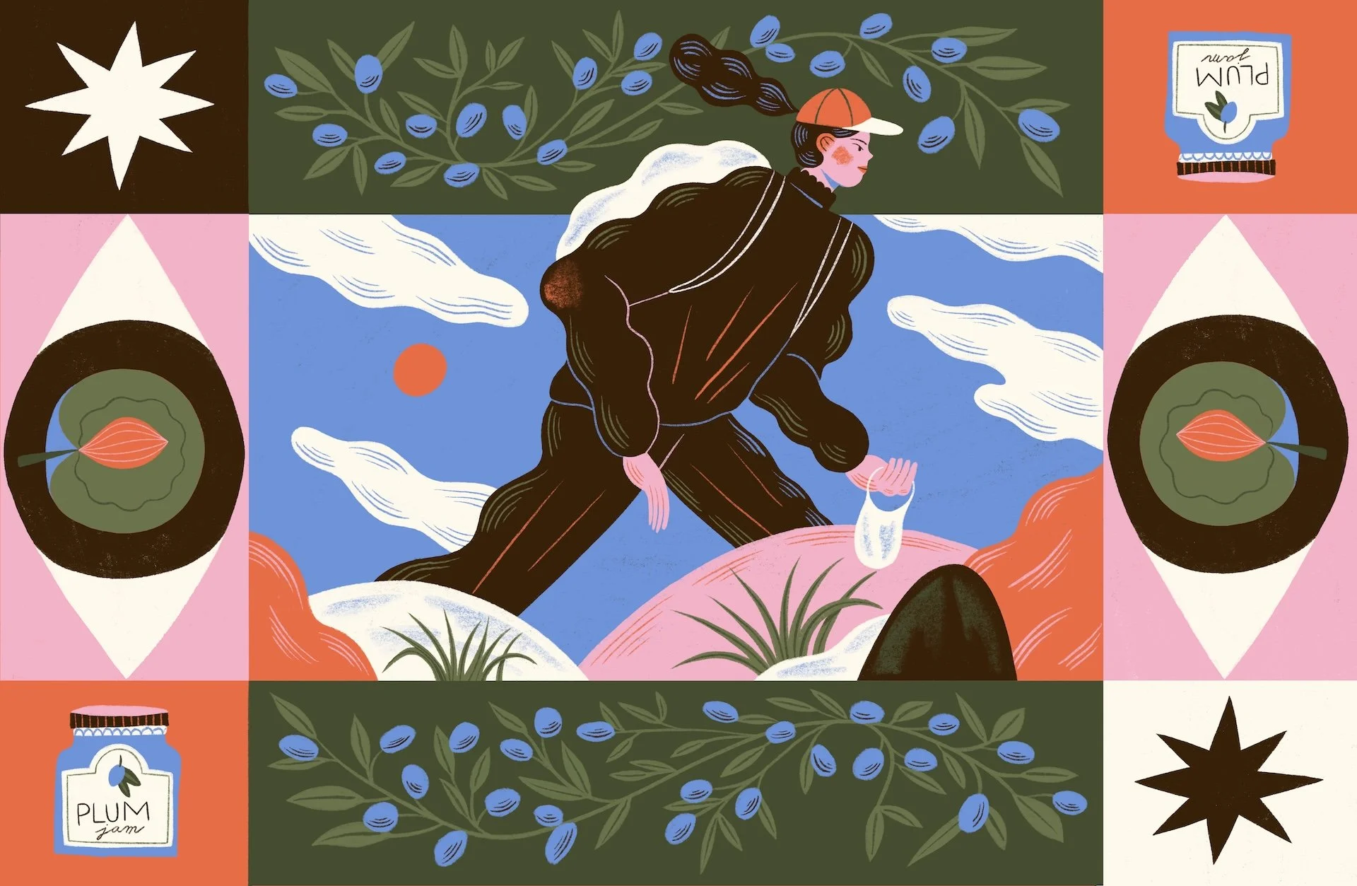 ‘Virtually invisible, I creep, panther-swift, into the thicket…’
