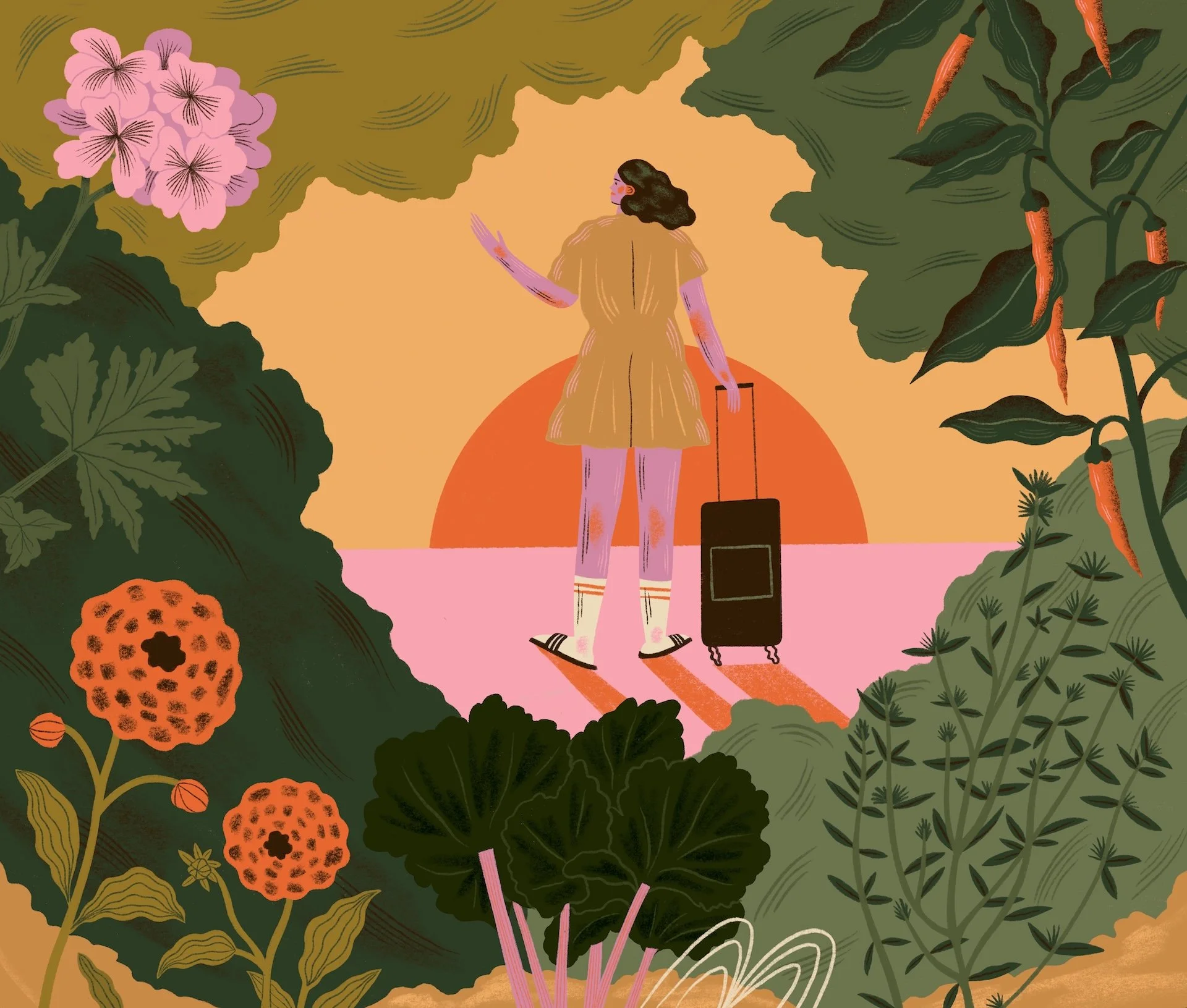 As a gardener, being uprooted from your plants can ruin a holiday