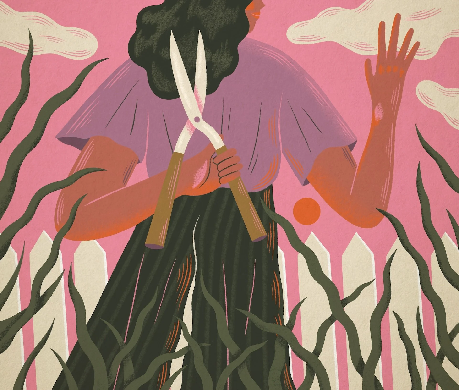 'If garden tools really count as weaponry, I’m in command of a small arsenal'