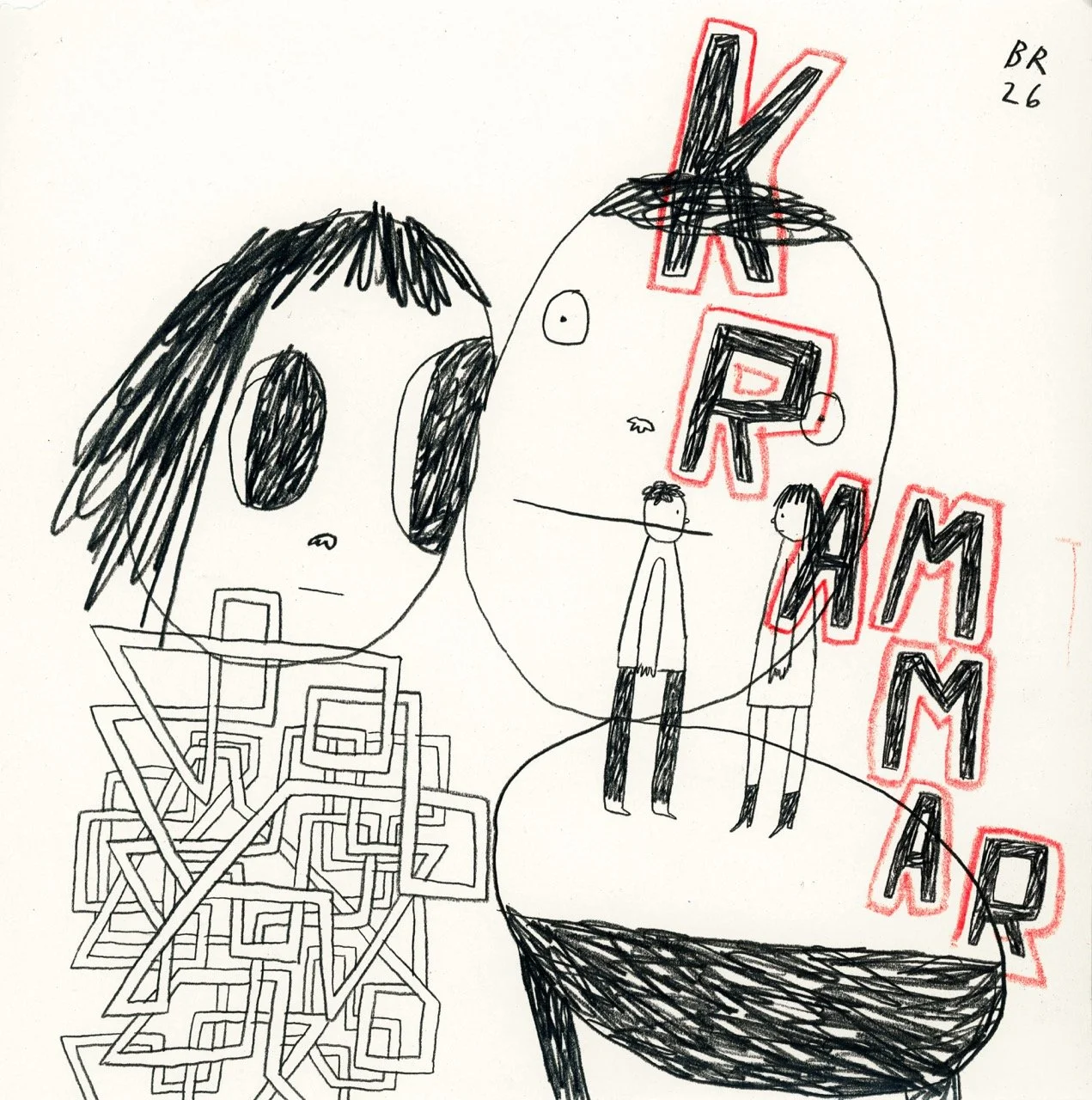 UNTITLED_Graphite and crayon on paper_25cm x 25cm_BRIAN REA 8 Large.jpeg