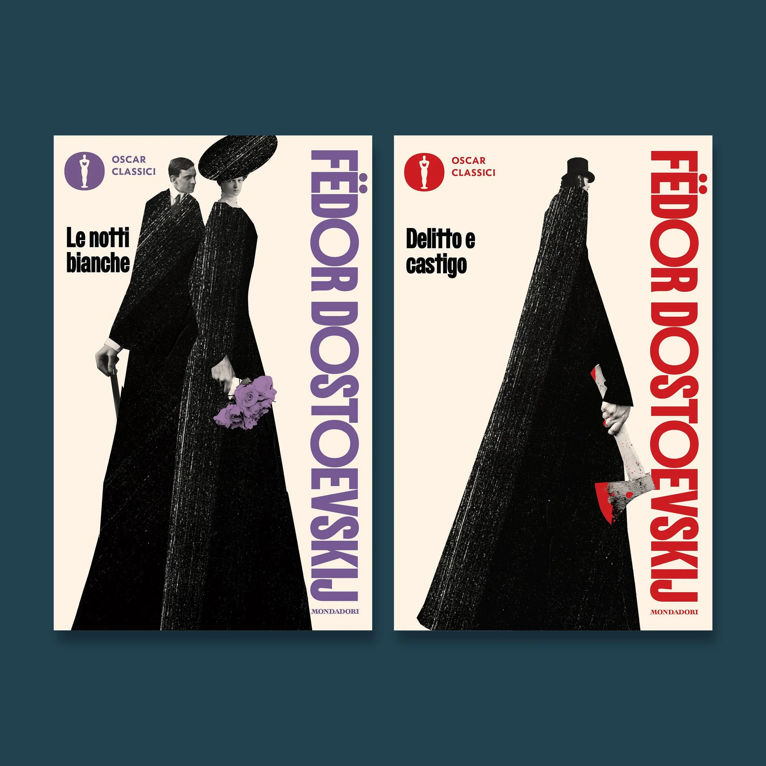 Which Dostoevsky books are in the GRAY318 Mondadori series?
