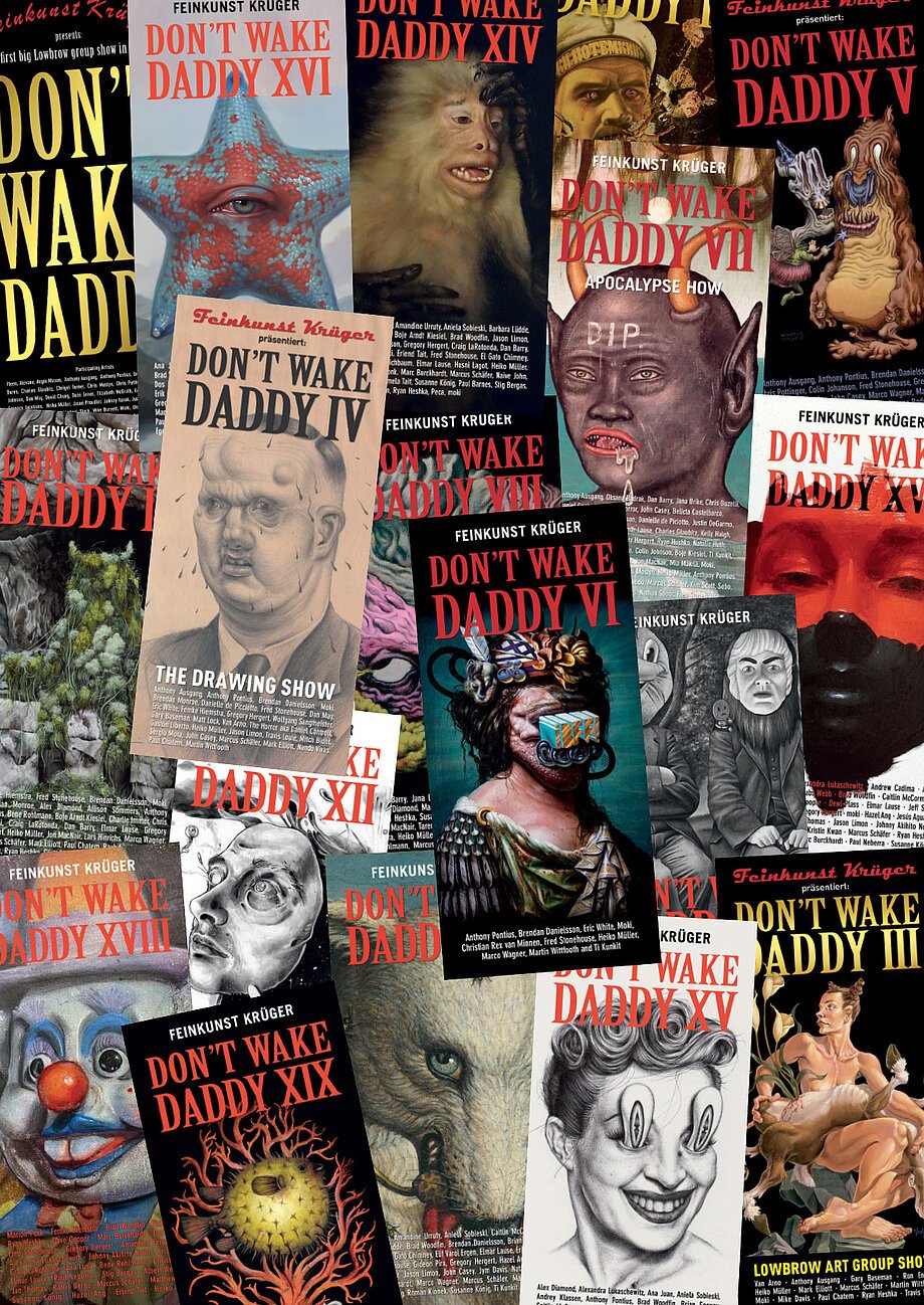 Marc Burckhardt: ‘Don’t Wake Daddy XX’ Exhibition — A Decade of Cult Pop-Surrealism