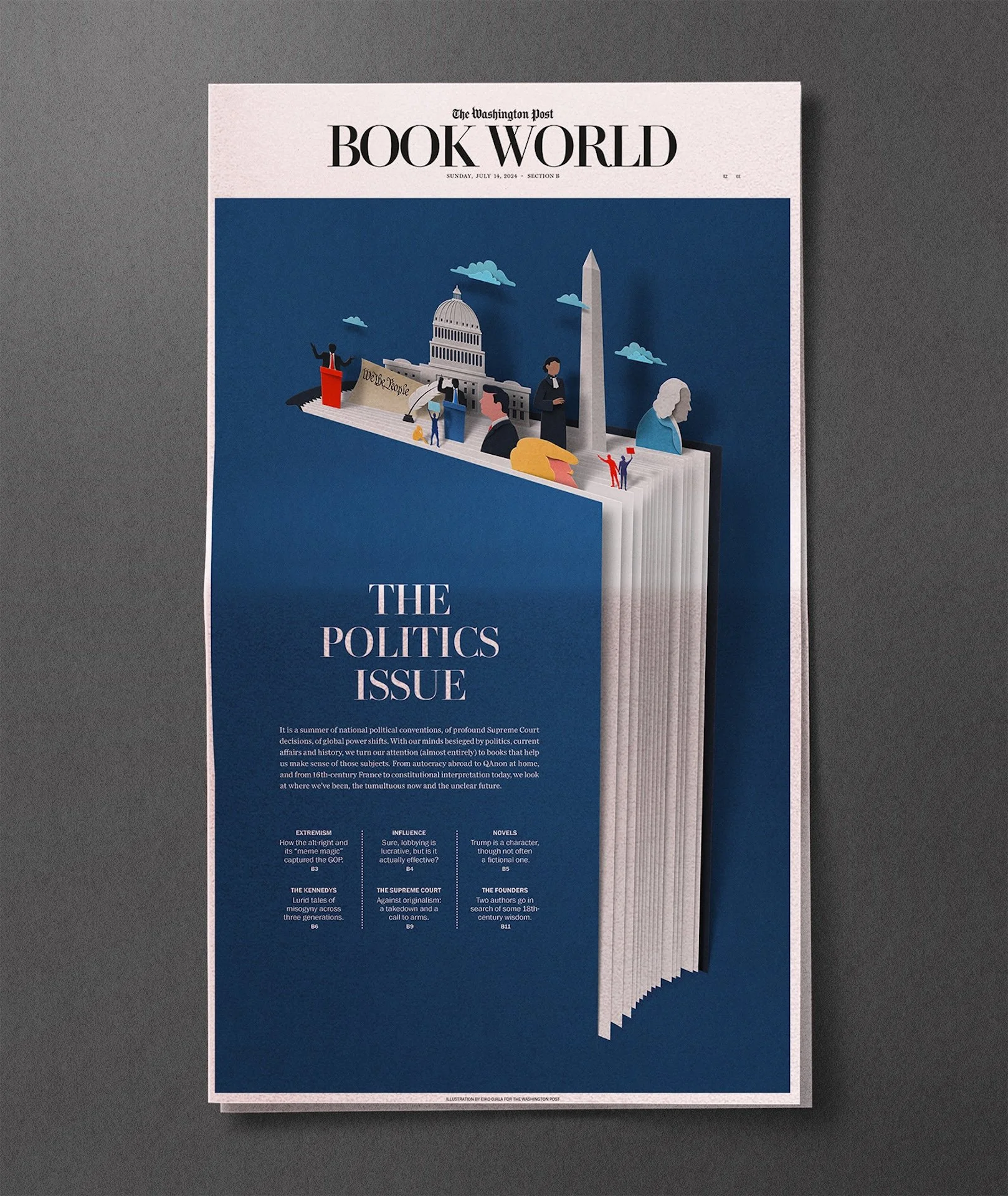 washington-post-eiko-ojala-illustration-illustration for washington post about summer reading.jpg