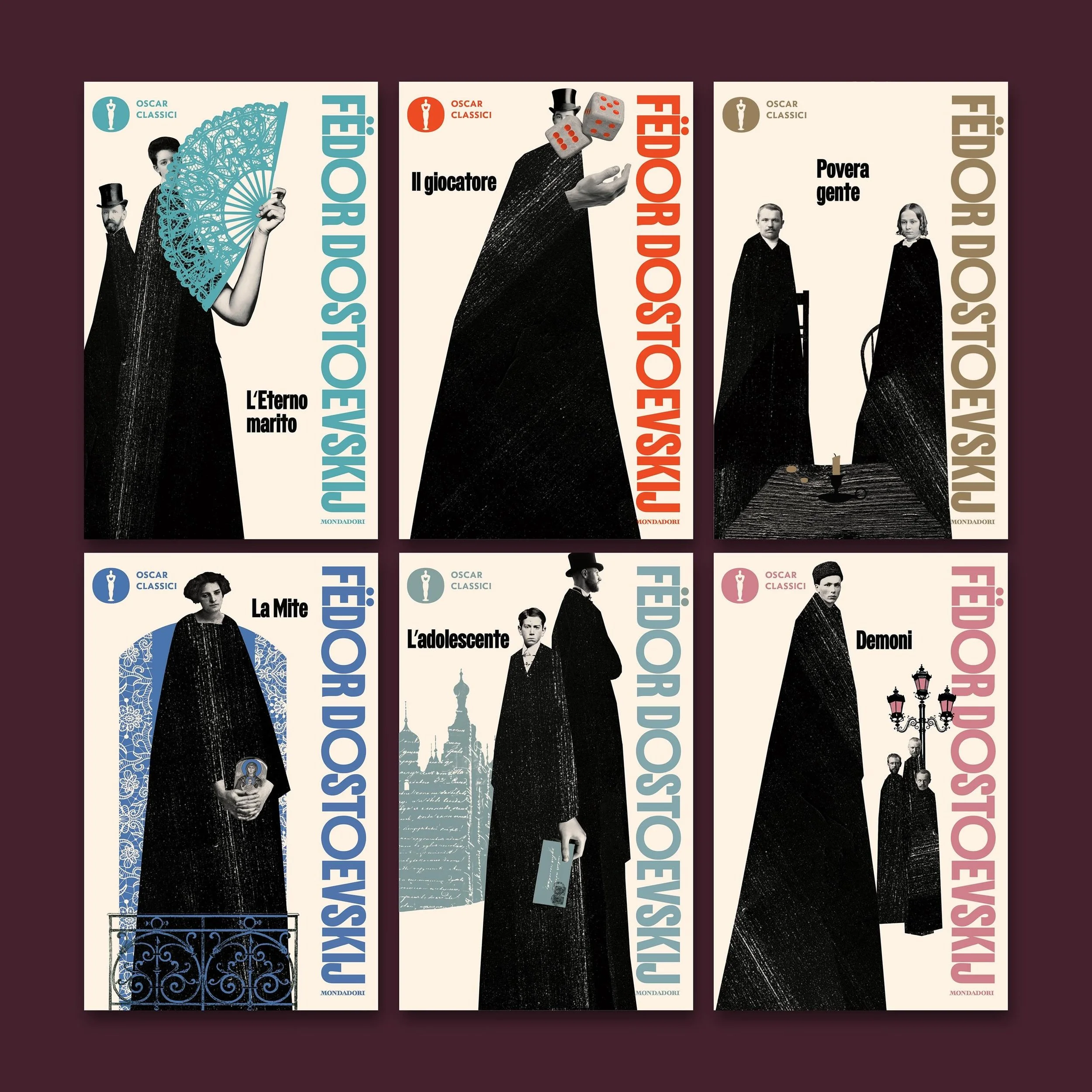 Which Dostoevsky books are in the GRAY318 Mondadori series