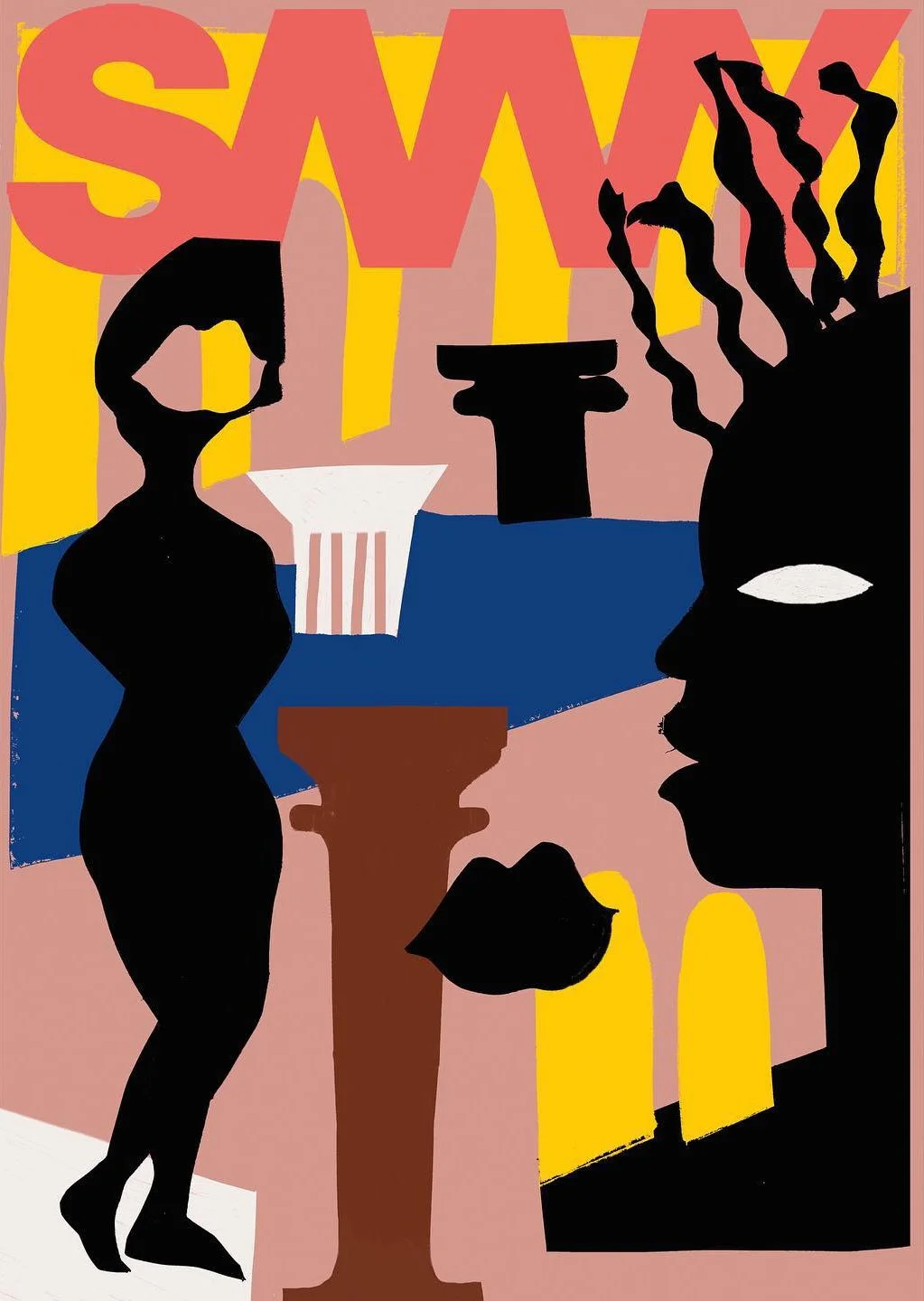 Diana Ejaita illustration | Cover for 
SAVVY Contemporary