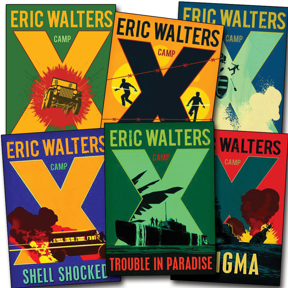 Tavis Coburn and the bold look of the Camp-X Book Jacket Series