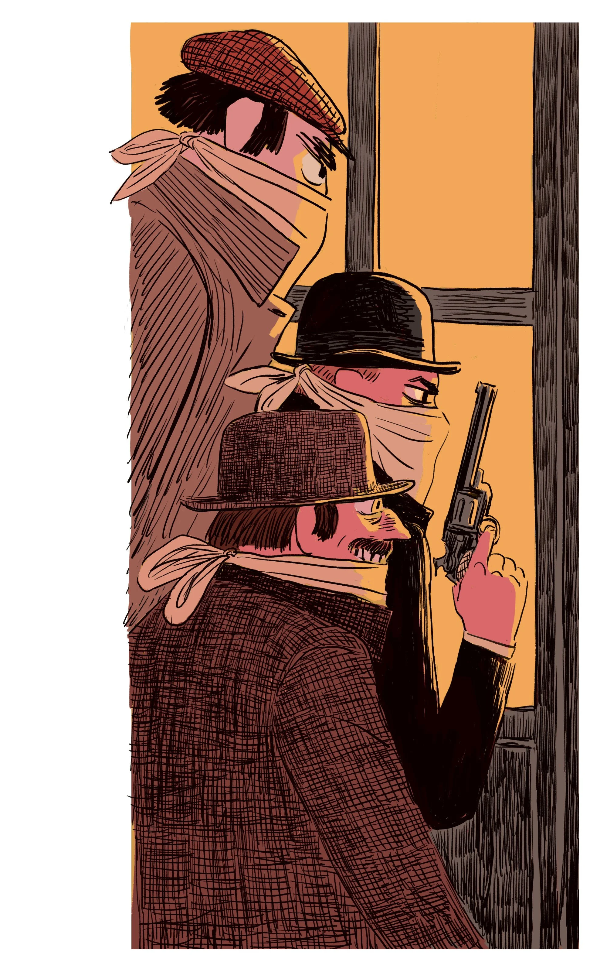 Javi Aznarez Storytelling Illustration for Dutch Uncle Agency.