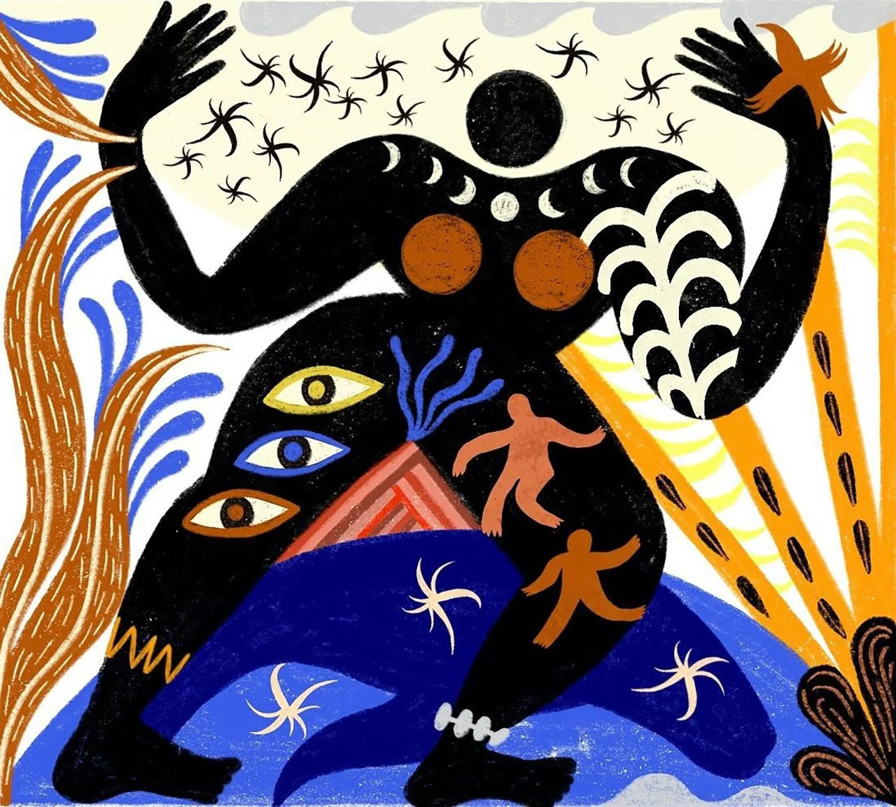 Diana Ejaita | Real Simple Magazine | SHE’S SEEN AS THE EARTH
Gaia (grandmother of Zeus) is the earth in Greek myth
