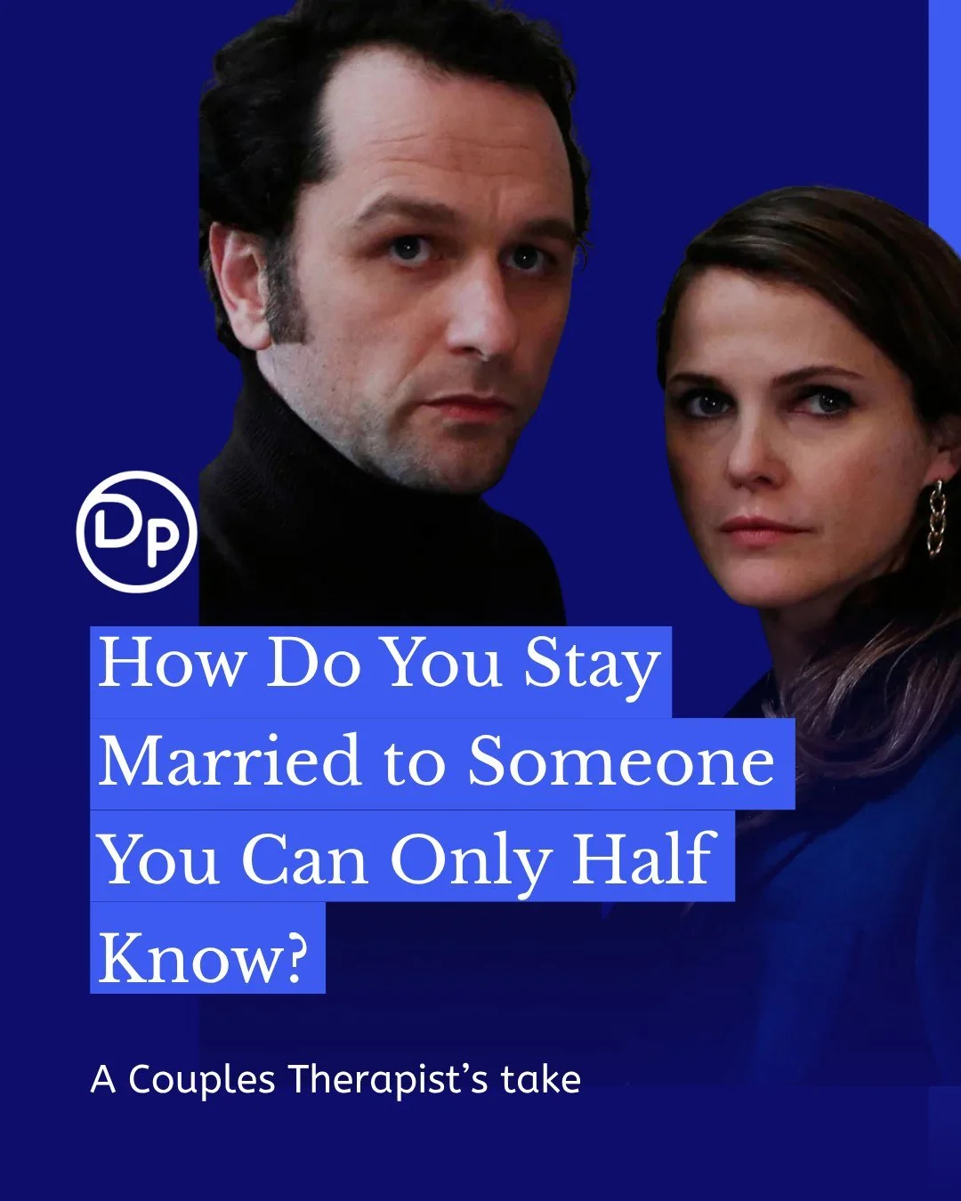 Elizabeth and Philip Jennings started out as colleagues in a marriage that was meant to be a cover. Somewhere along the way it became real, and that's where the trouble starts. Because the job hasn't gone anywhere. The secrets haven't gone anywhere. 