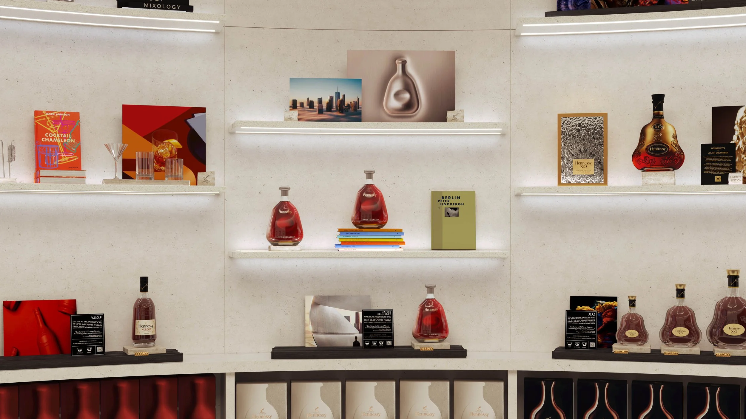 CLIENT: HENNESSY - PROJECT: MACAU AIRPORT, BRANDED EXPERIENTIAL DESIGN