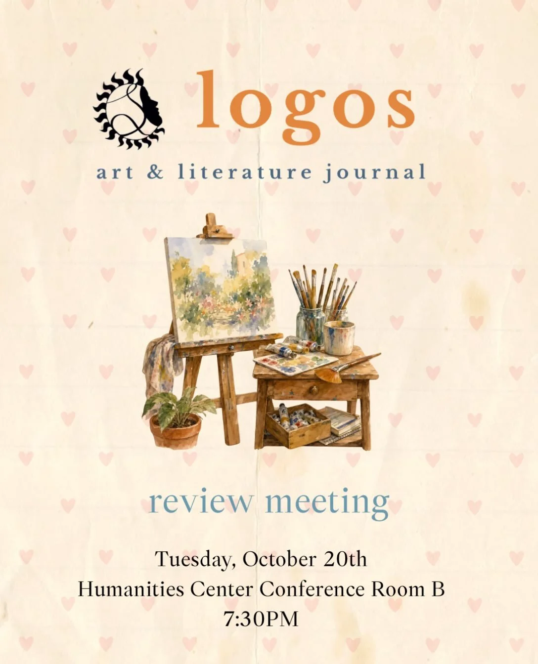 Join us this TUESDAY for our review meeting!! All are welcome! If you are interested in submitting, the link is in our bio.