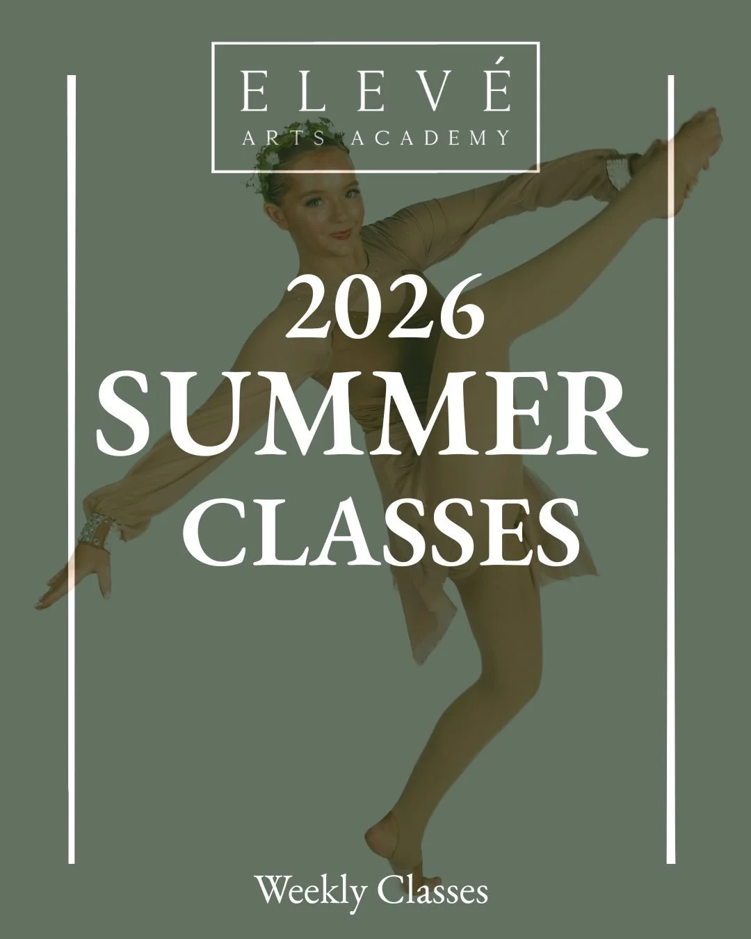 School&rsquo;s almost out, creativity is in! Our summer classes are the perfect place to learn, create, and have fun all season long. Try any of our Dance, Acro, Music, and Visual Arts classes for an all summer learning experience. Or dive into somet