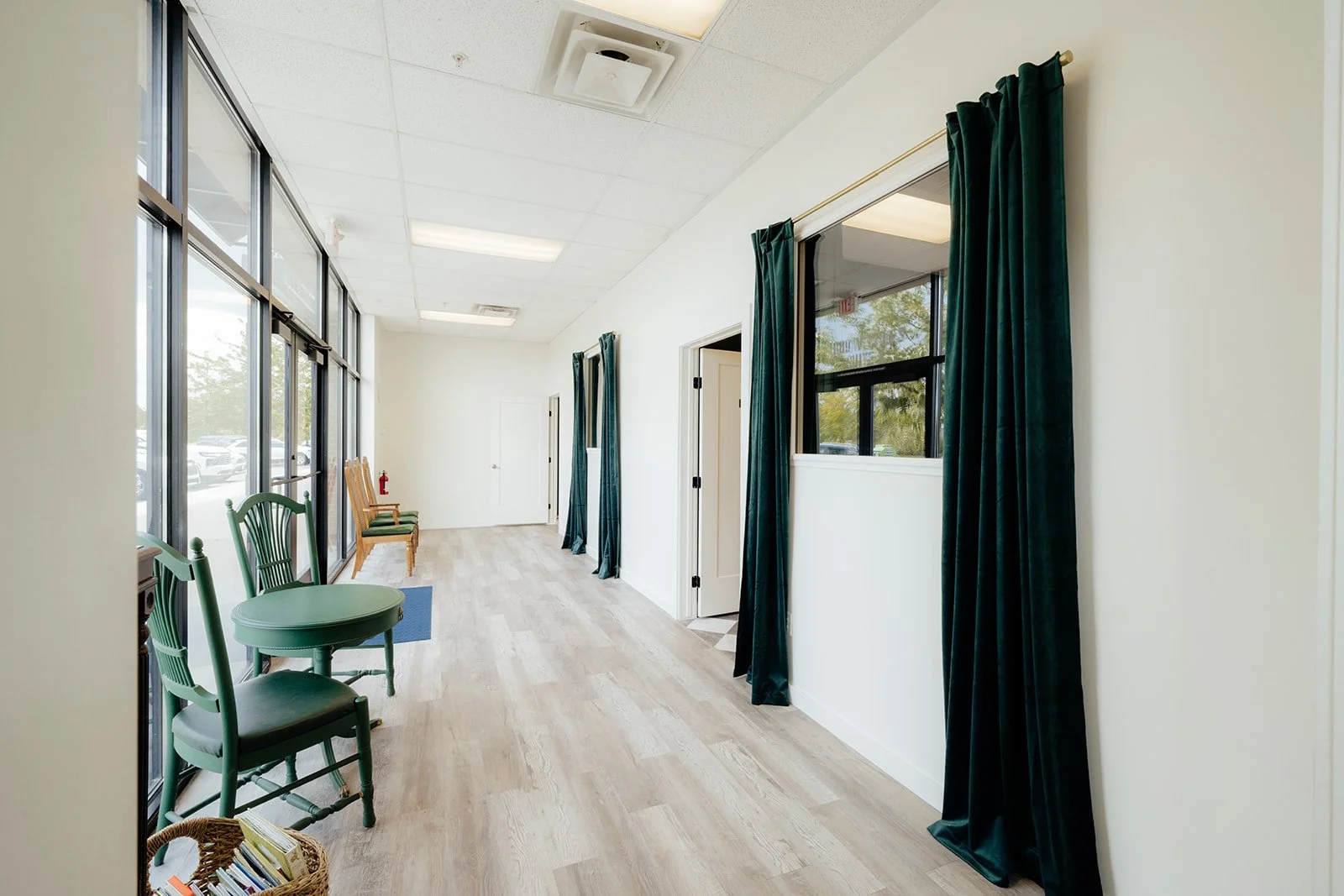 Suite E waiting room